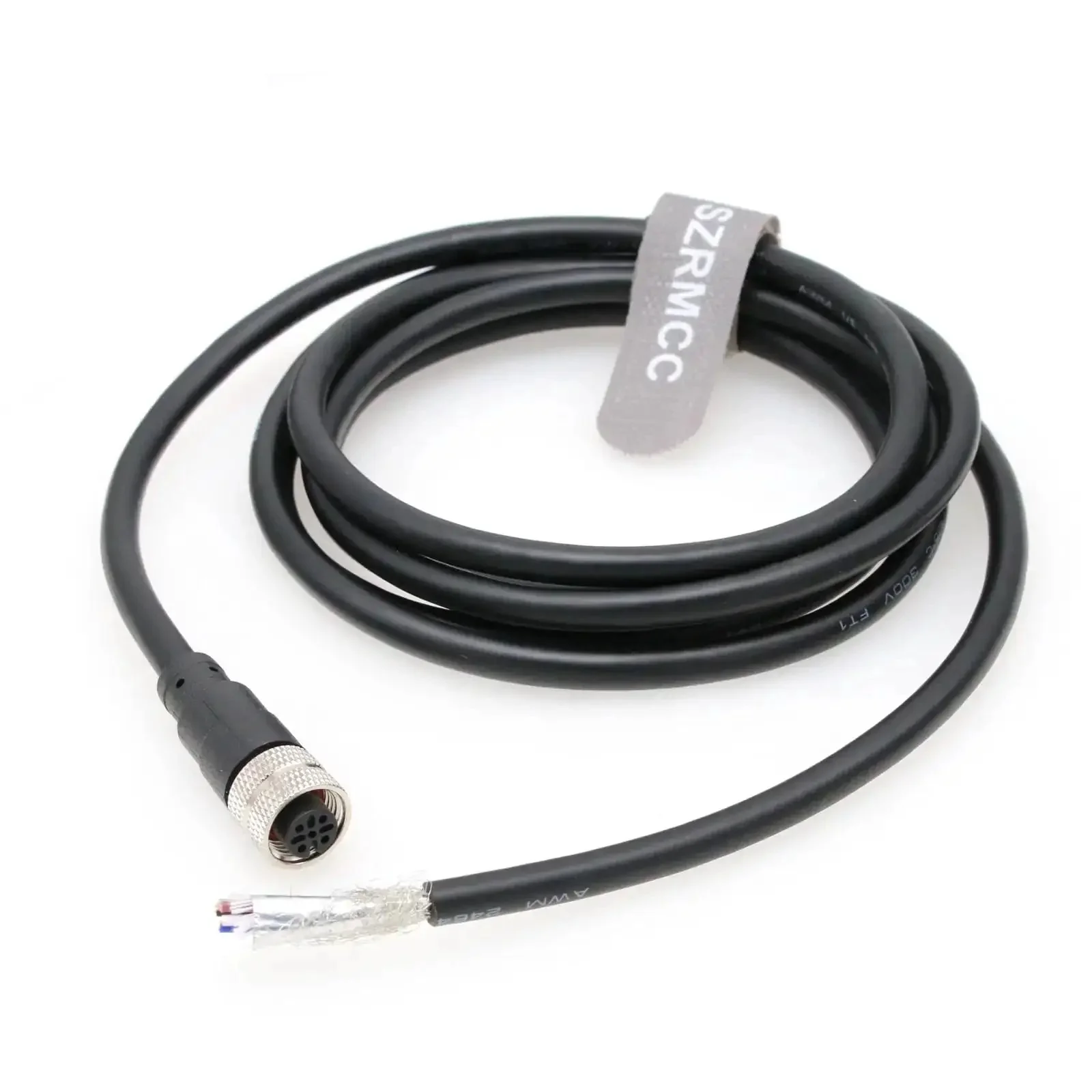 M12 5 Pin Sensor Cable For IO Link Devices And EtherCAT Profinet Master Modules Shielded Waterproof PVC Cable 10 Meter Length Built For Rugged Industrial Automation Actuators And Controllers - Image 2