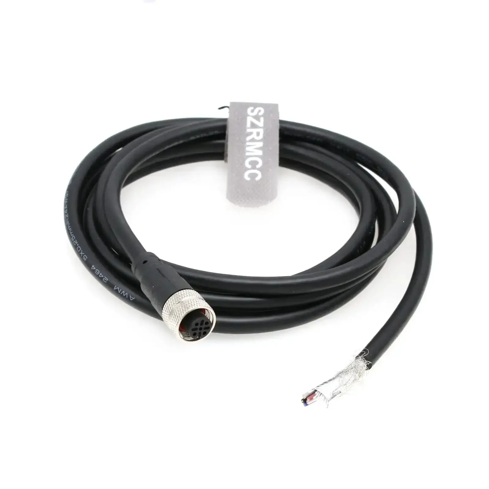 M12 5 Pin Sensor Cable For IO Link Devices And EtherCAT Profinet Master Modules Shielded Waterproof PVC Cable 10 Meter Length Built For Rugged Industrial Automation Actuators And Controllers - Image 3