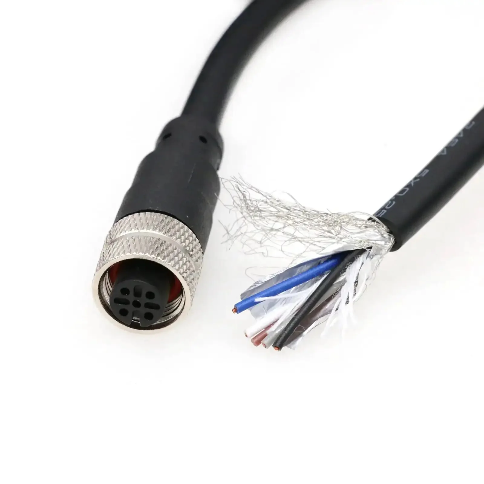 M12 5 Pin Sensor Cable For IO Link Devices And EtherCAT Profinet Master Modules Shielded Waterproof PVC Cable 10 Meter Length Built For Rugged Industrial Automation Actuators And Controllers - Image 4