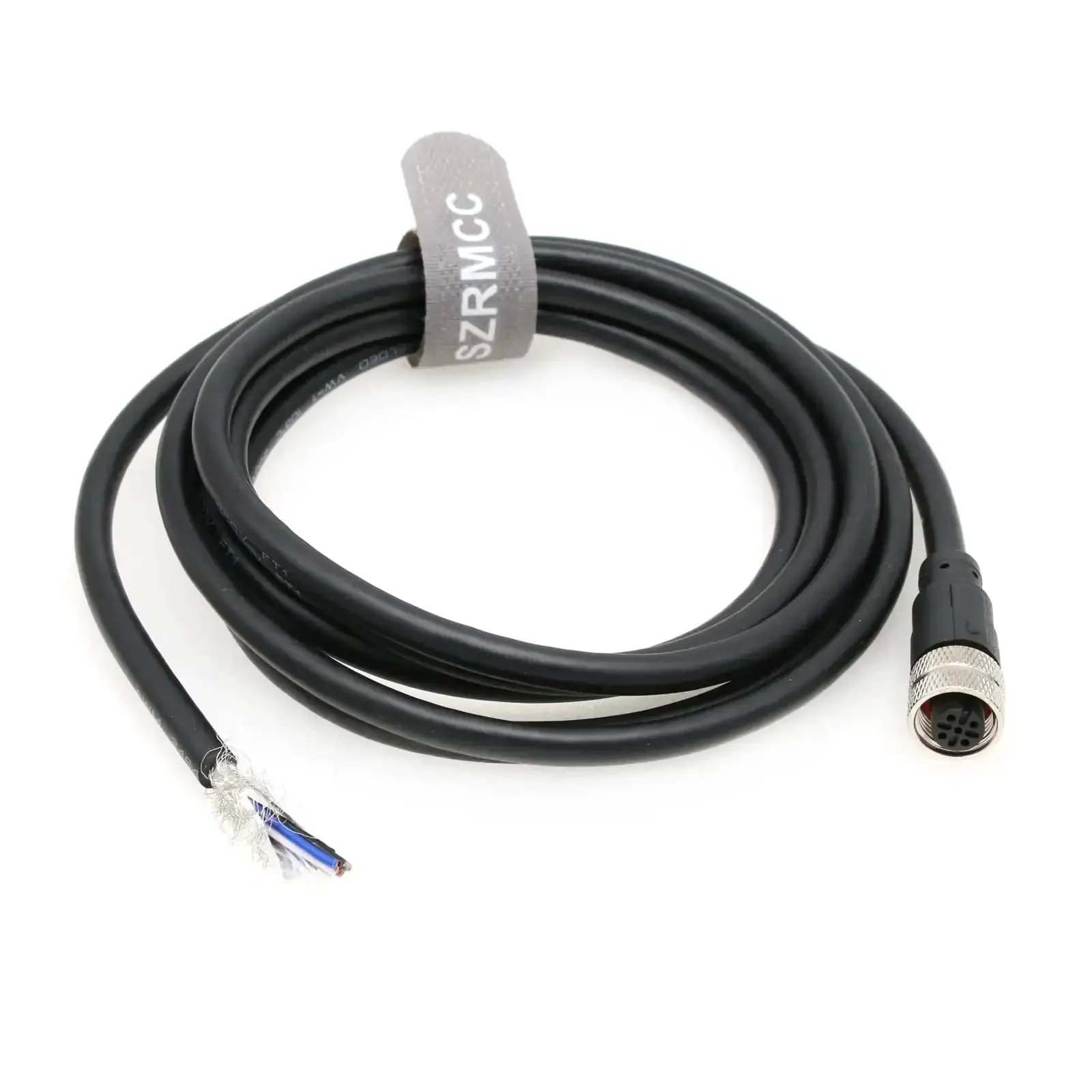 M12 5 Pin Sensor Cable For IO Link Devices And EtherCAT Profinet Master Modules Shielded Waterproof PVC Cable 10 Meter Length Built For Rugged Industrial Automation Actuators And Controllers - Image 5