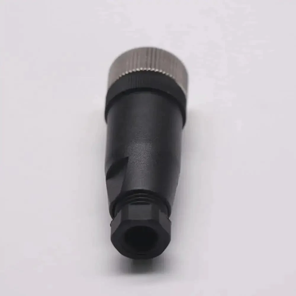 M12 A Code Waterproof Circular Cable Connector With Field Installable Screw Termination Unshielded Straight 8 Pin Female Aviation Plug For Industrial Sensors, Robotics And Automation Equipment - Image 2