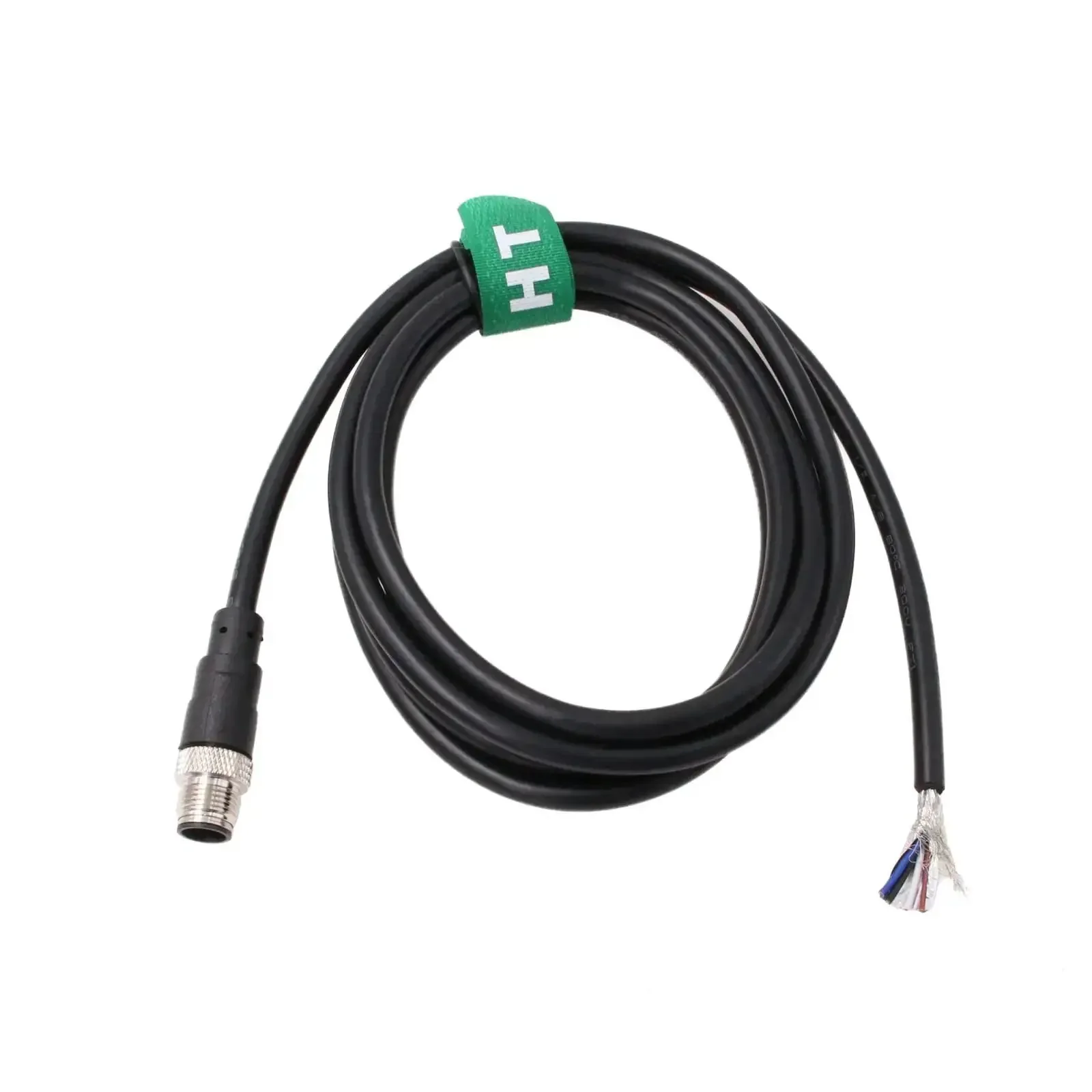 M12 A Coded 4 Pin Shielded Sensor Actuator Cable 3m For Industrial Automation And DeviceNet CANopen IO Link Profibus Bare Wire Leads For Camera Actuator And Automation Systems - Image 6