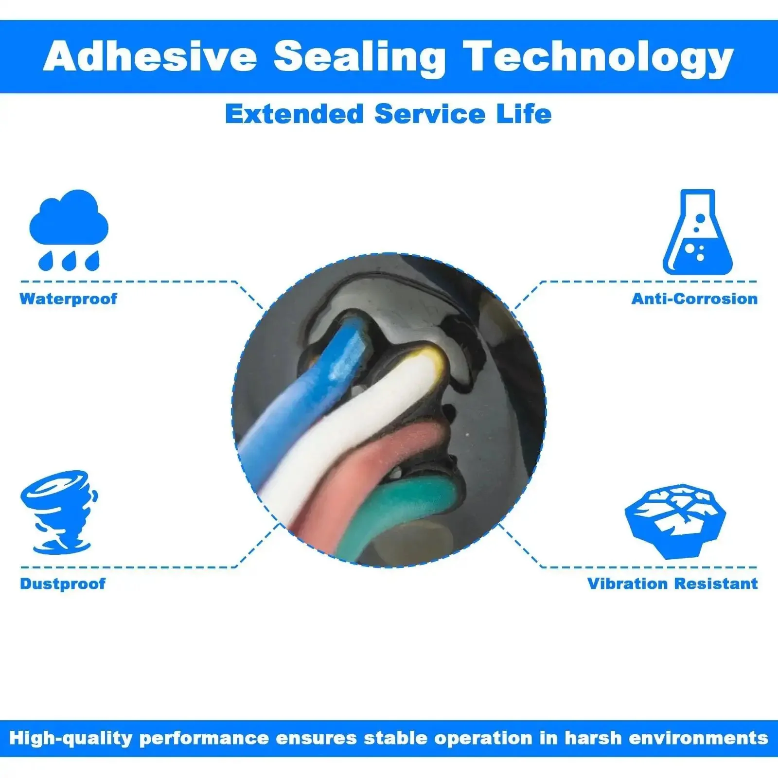 M12 Connector Cable With A Coded 8 Pin Male Straight Front Mount Unshielded 0.2M Long IP67 Waterproof Aviation Sensor Lead For Panel And Cable Use Quick Install Ready - Image 6