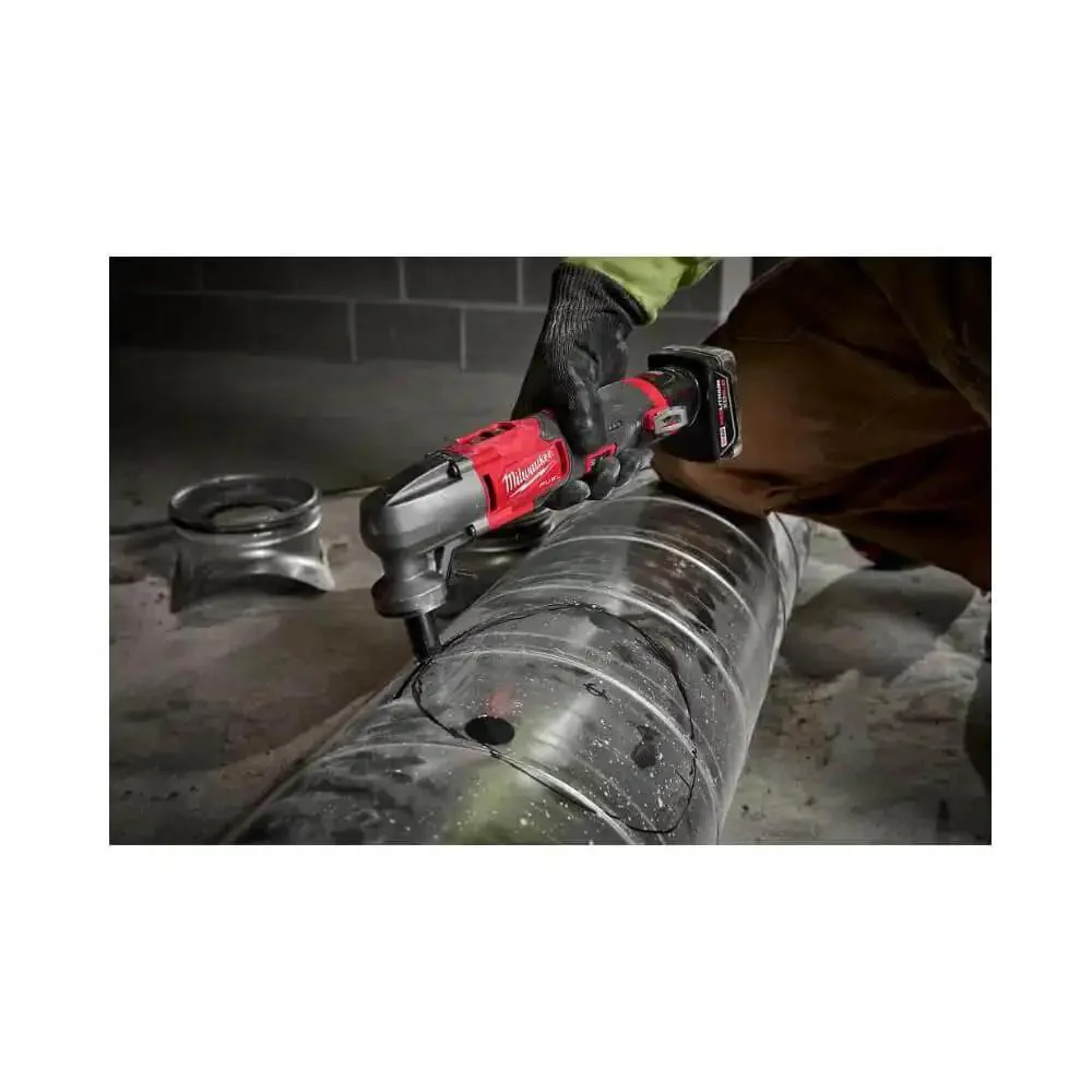 M12 Fuel 16 Gauge Variable Speed Nibbler For Fast Clean Cuts In Mild Steel, 22 Gauge Duct Seams, 18 Gauge Stainless, And 12 Gauge Aluminum, Cordless, Lightweight, Ergonomic Pro Tool - Image 5