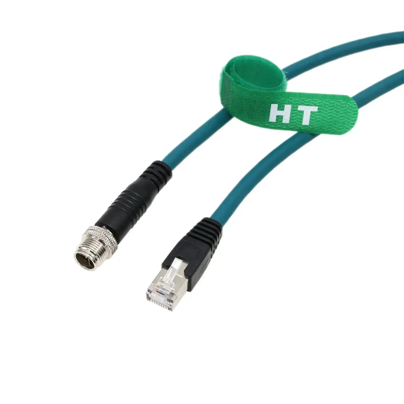 M12 X Code 8 Pin To RJ45 Ethernet Cable Cat7e For Cognex In Sight DataMan Vision Sensors Basler Microscan 3D L4000 D900 9000 7000 Gen2 Cameras 3 Meter Length Built To Last - Image 7