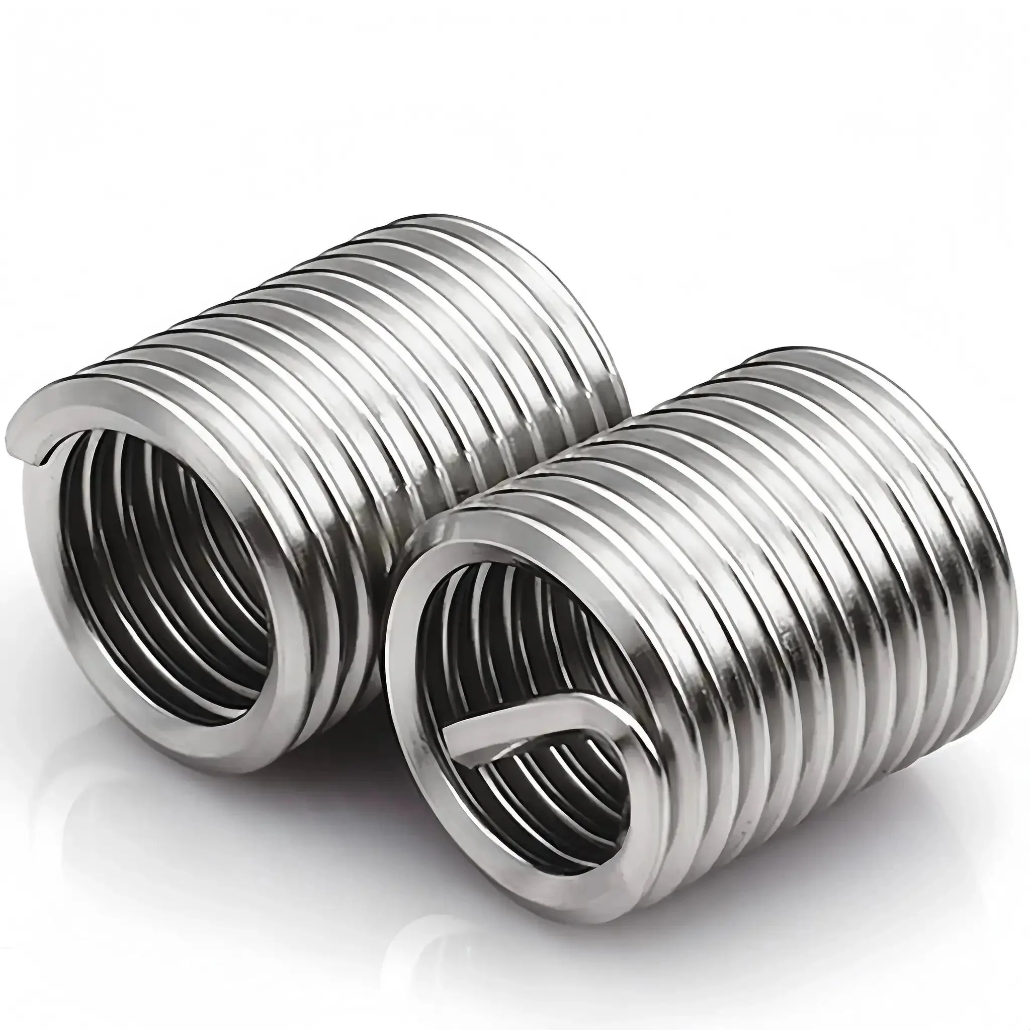 M14 By 2mm Pitch Helicoil Wire Inner Thread Inserts Made From 304 Stainless Steel For Heavy Duty Anti Loosening Performance In Aerospace And Heavy Machinery Projects Coiled Helical Screws 14Pcs Metric Set Rock Solid Durable Rust Proof
