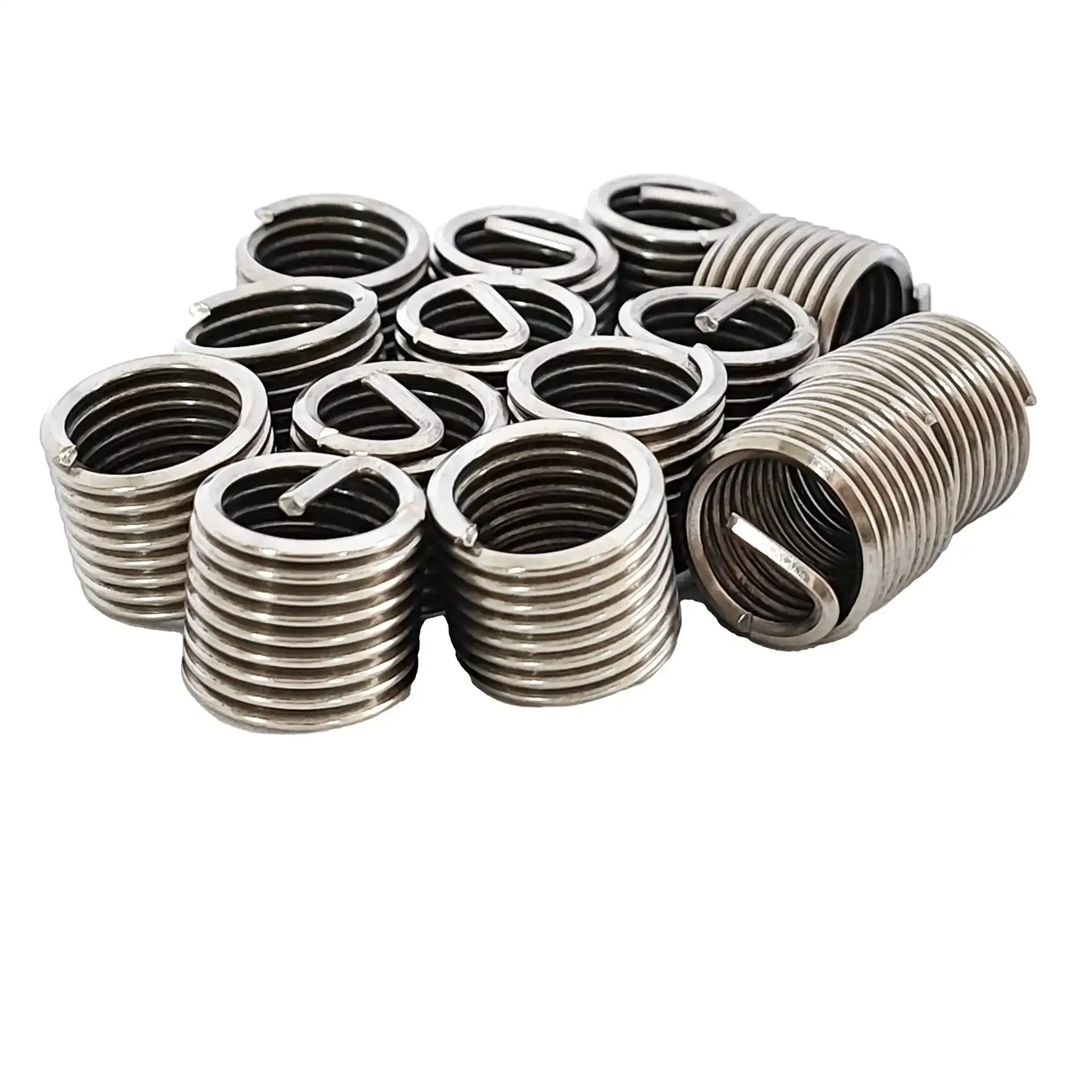 M14 By 2mm Pitch Helicoil Wire Inner Thread Inserts Made From 304 Stainless Steel For Heavy Duty Anti Loosening Performance In Aerospace And Heavy Machinery Projects Coiled Helical Screws 14Pcs Metric Set Rock Solid Durable Rust Proof - Image 4