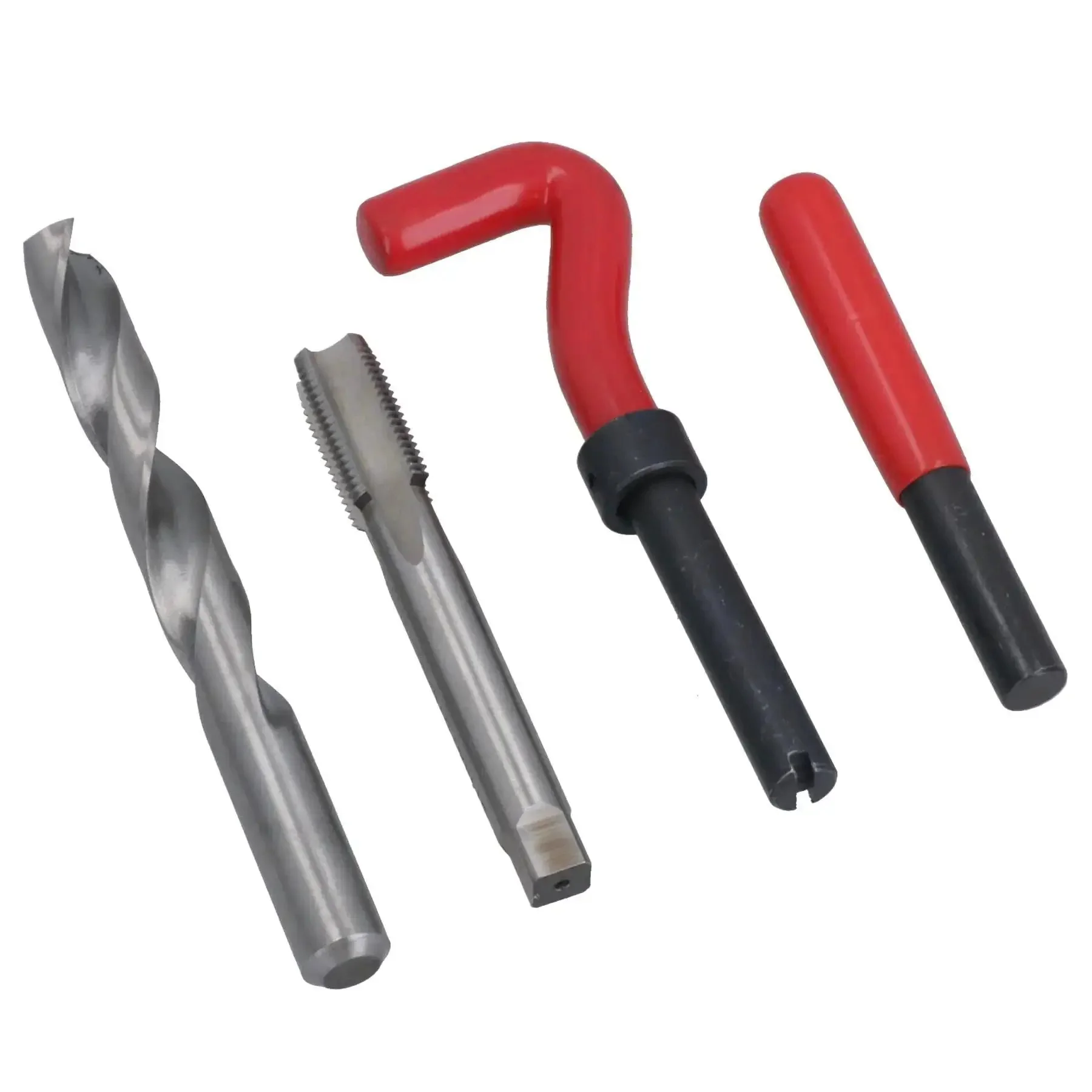 M14 X 1.5mm Thread Repair Kit With Helicoil Inserts Damaged Thread Repair Set 10 Inserts In Blow Mold Case Heavy Duty Pro Grade Tool For Repairing Stripped Internal Threads And Protecting Tapped Threads AN025 - Image 2