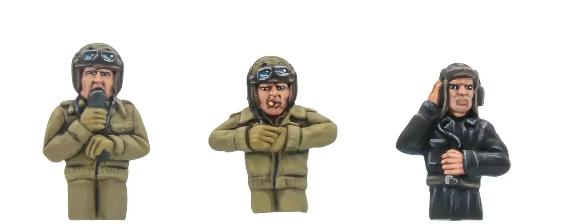 M3 Lee Medium Tank Model Kit 1 56 Scale 28mm US Army Plastic Bolt Action Miniature For World War II Tabletop Gaming With Decal Sheet Vehicle Card Damage Markers Includes Two US Tank Commanders - Image 4