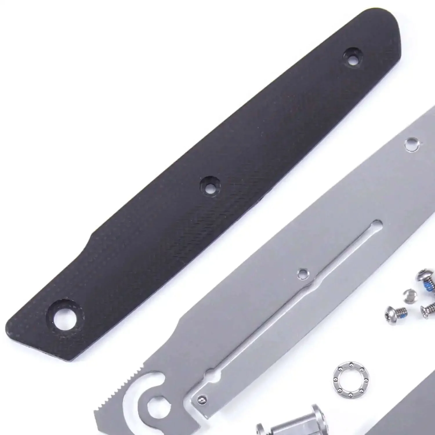 M63 DIY Folding Knife Kit With Dual Bearing Flipper Parts Kit Black G10 Handle Scales Gift Box Included USA Design Beginner Friendly Pro Grade Feel For Hobbyists And Knife Makers - Image 6