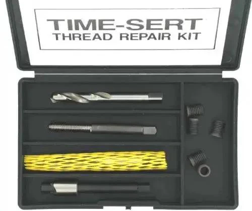 M6x1.0 Thread Repair Kit With Five 9.4mm Inserts, Pro Grade Solid Bushing Self Locking Positive Placement Tool Set For Auto And Machinery Includes All Tools For Quick Repairs - Image 2