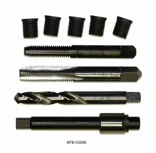 M8 X 1.0 Metric Thread Repair Kit 1810 With Insert System For Stripped Auto Threads Not For Head Bolts, Pro Grade American Made Quality, Endorsed By Leading Auto Manufacturers, Includes 11.7 Mm Insert Length