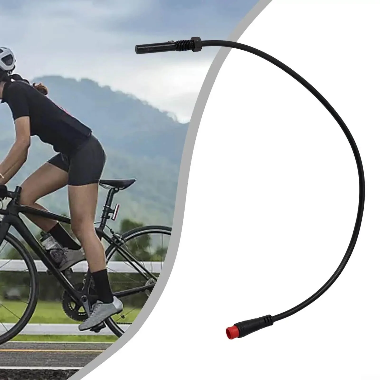 Magnetic Brake Sensor For Ebike With Instant Power Cutoff And Responsive Braking Electromagnetic And Hydraulic Compatible Safety Kit Two Pin Design For Plug And Play Install Cuts Power On Braking For Safer Rides - Image 5