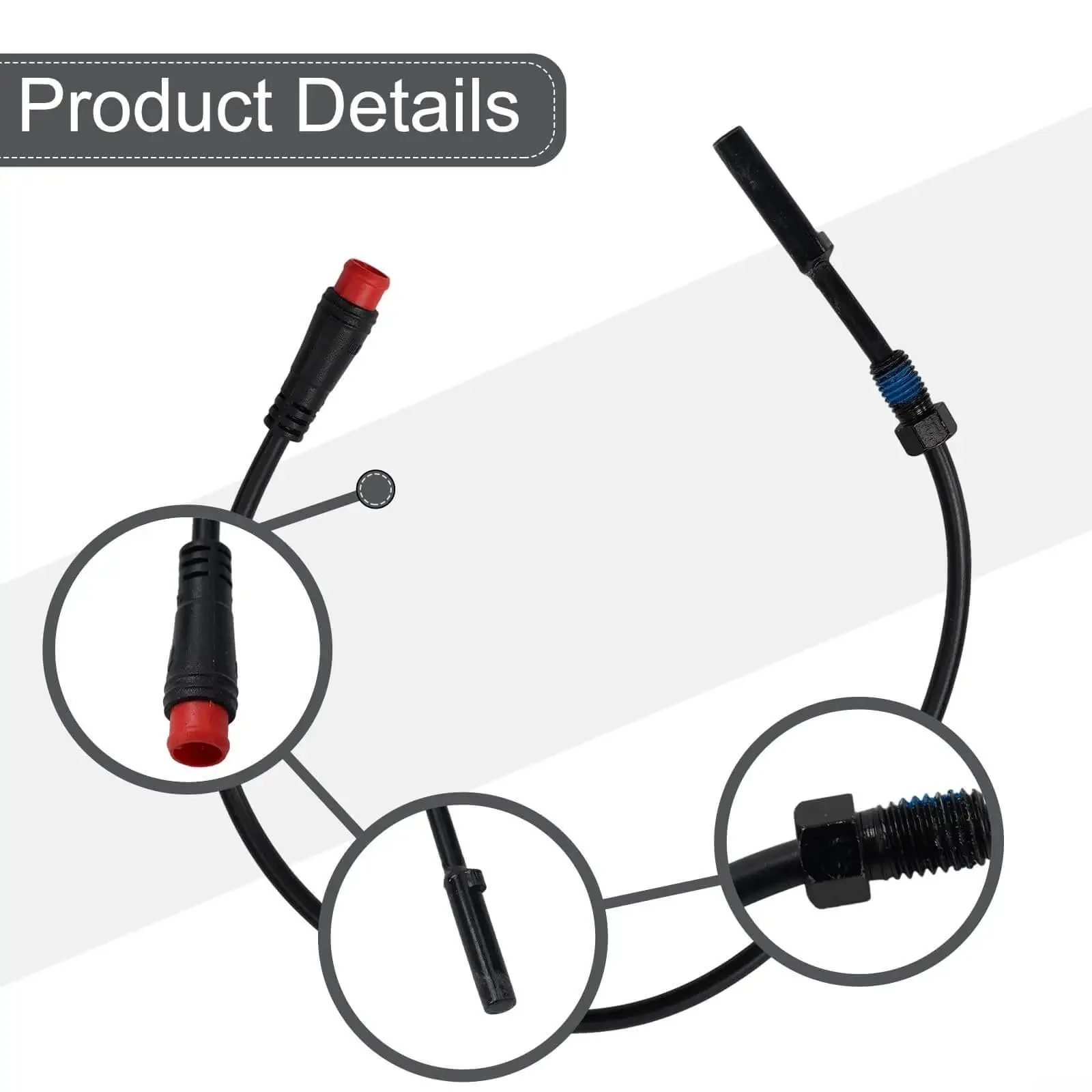 Magnetic Brake Sensor For Ebike With Instant Power Cutoff And Responsive Braking Electromagnetic And Hydraulic Compatible Safety Kit Two Pin Design For Plug And Play Install Cuts Power On Braking For Safer Rides - Image 9