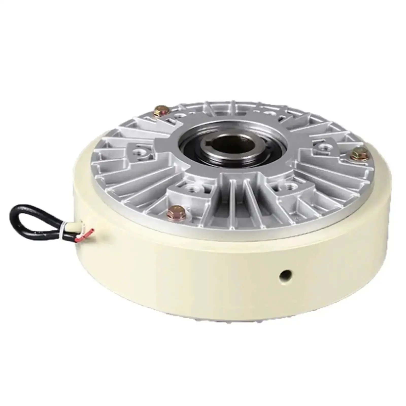Magnetic Powder Brake With Hollow Shaft For Unwind And Tension Control In Industrial Machines, 12Nm Braking Torque, 1.2kg Rated Load, DC 24V, 20mm Shaft, 1000RPM, Heavy Duty, Ideal For Continuous Sliding And Simulated Load Applications - Image 5