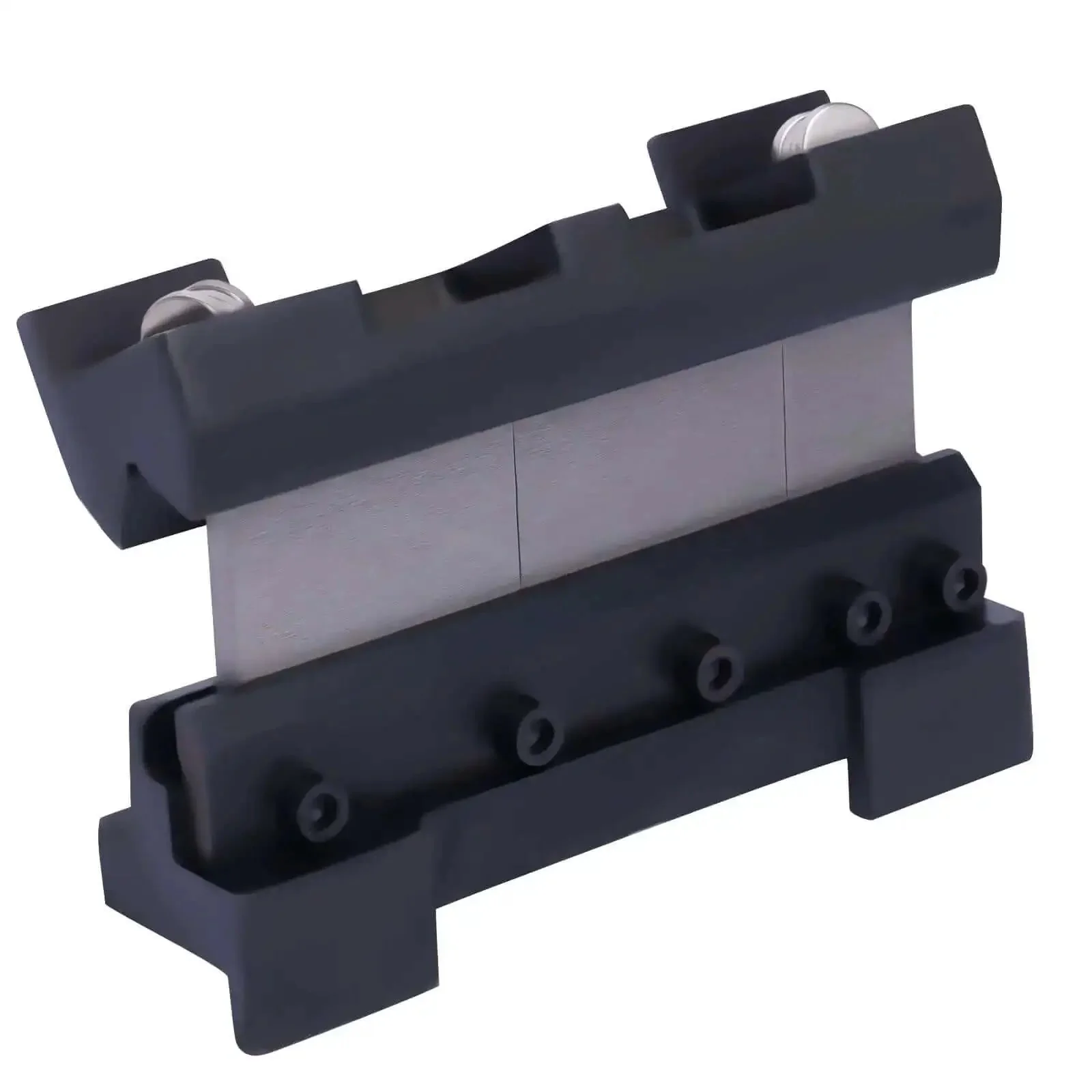 Magnetic Vise Mount Brake Bender For Metalworking Heavy Duty Cast Steel Tool For Bending Steel Copper Aluminum Sheets Up To 6In Width 152.4Mm Fits Bench Vise And Easy Angle And Rod Plate Bending
