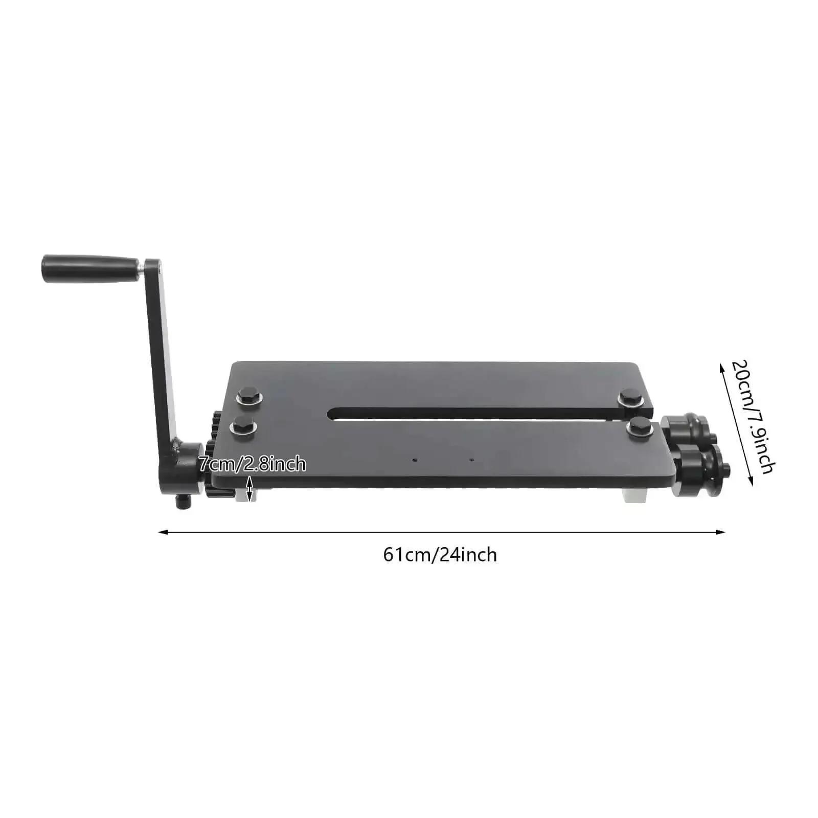 Manual Bead Roller Kit 12 Inch With 6 Dies Set For Metal Sheets Steel Bead Rolling Tool Includes 1/16 1/8 1/4 3/8 1/2 Flanging And Crimping Dies For Pro Grade Metalworking And DIY Projects A Must Have - Image 6