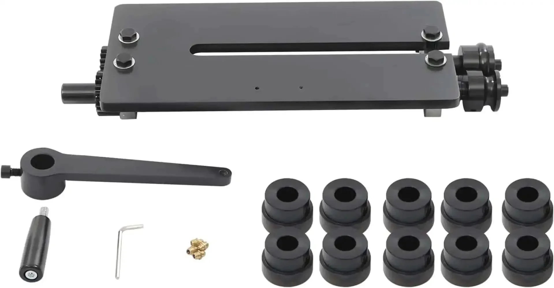 Manual Bead Roller Kit With 6 Changeable Dies For Sheet Metal Beading And Flaring Heavy Duty Auto Body Panel Roller For Fabrication And Metalworking Projects - Image 3
