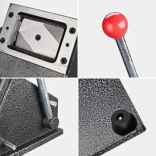 Manual Corner Cutter For Credit Cards And IDs With Round Corners, PVC Card Cutter For Passport Photos And Business Cards, Pro Grade Heavy Duty Punch For Home Office And School Supplies, Cuts To Standard Credit Card Size - Image 2
