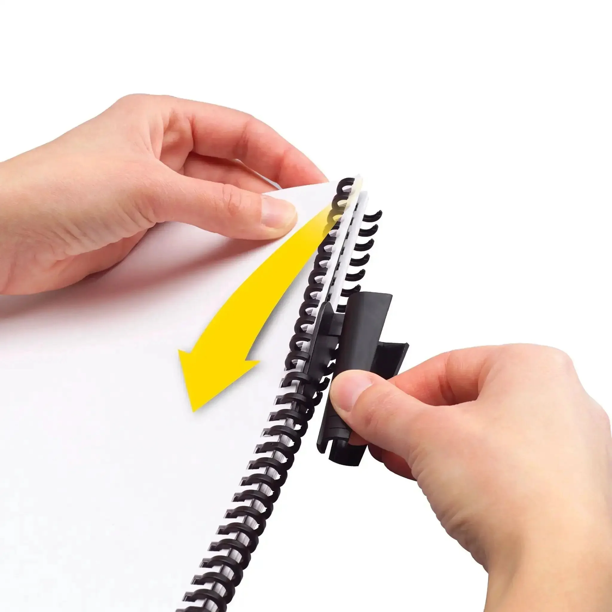 Manual Desktop Binding Punch For ProClick Spines, 6 Sheet Capacity, Slim Binding System For Quick Edits, Perfect For Small Tasks And Personal Use For Home Office Projects And Everyday Tasks - Image 3