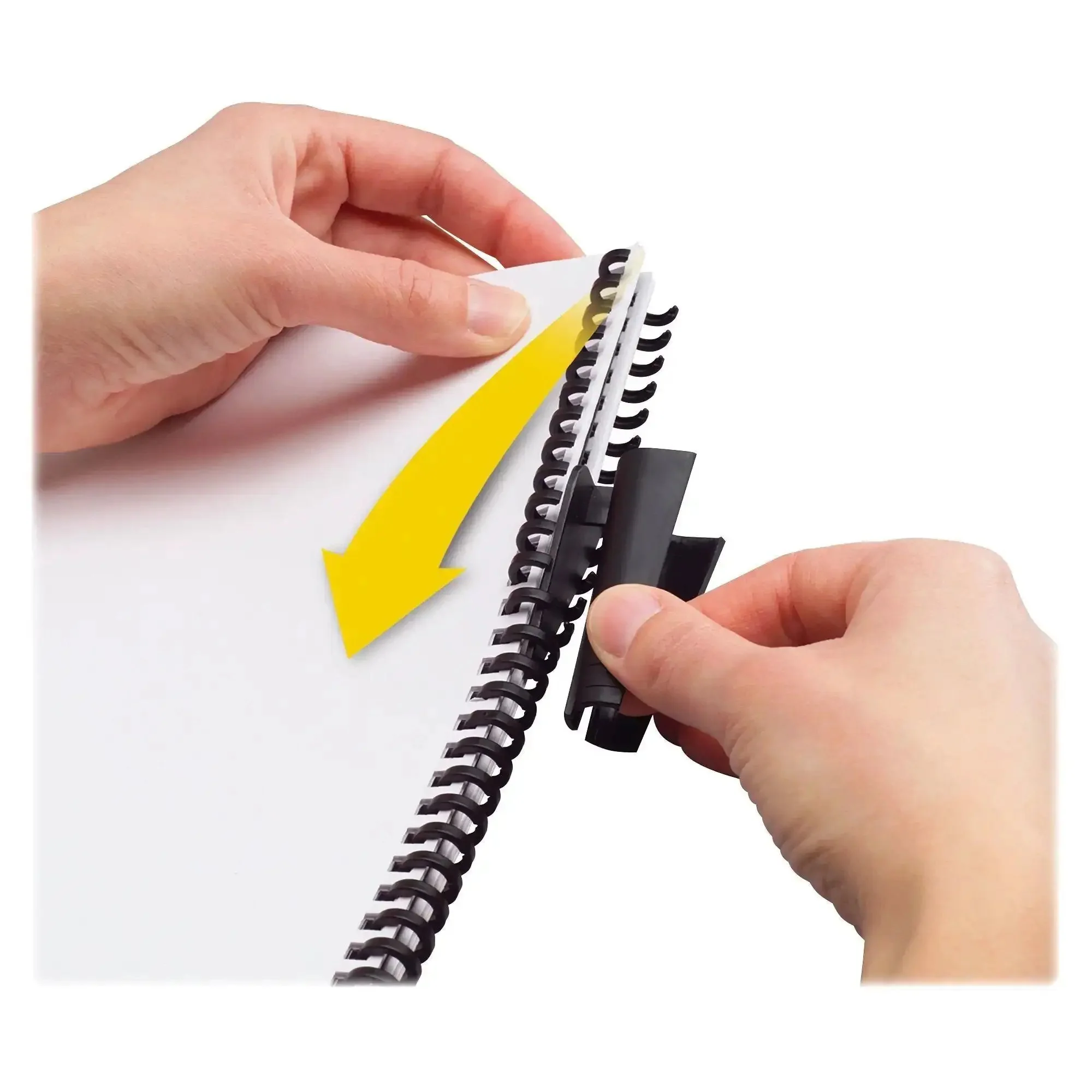 Manual Desktop Binding Punch For ProClick Spines, 6 Sheet Capacity, Slim Binding System For Quick Edits, Perfect For Small Tasks And Personal Use For Home Office Projects And Everyday Tasks - Image 5
