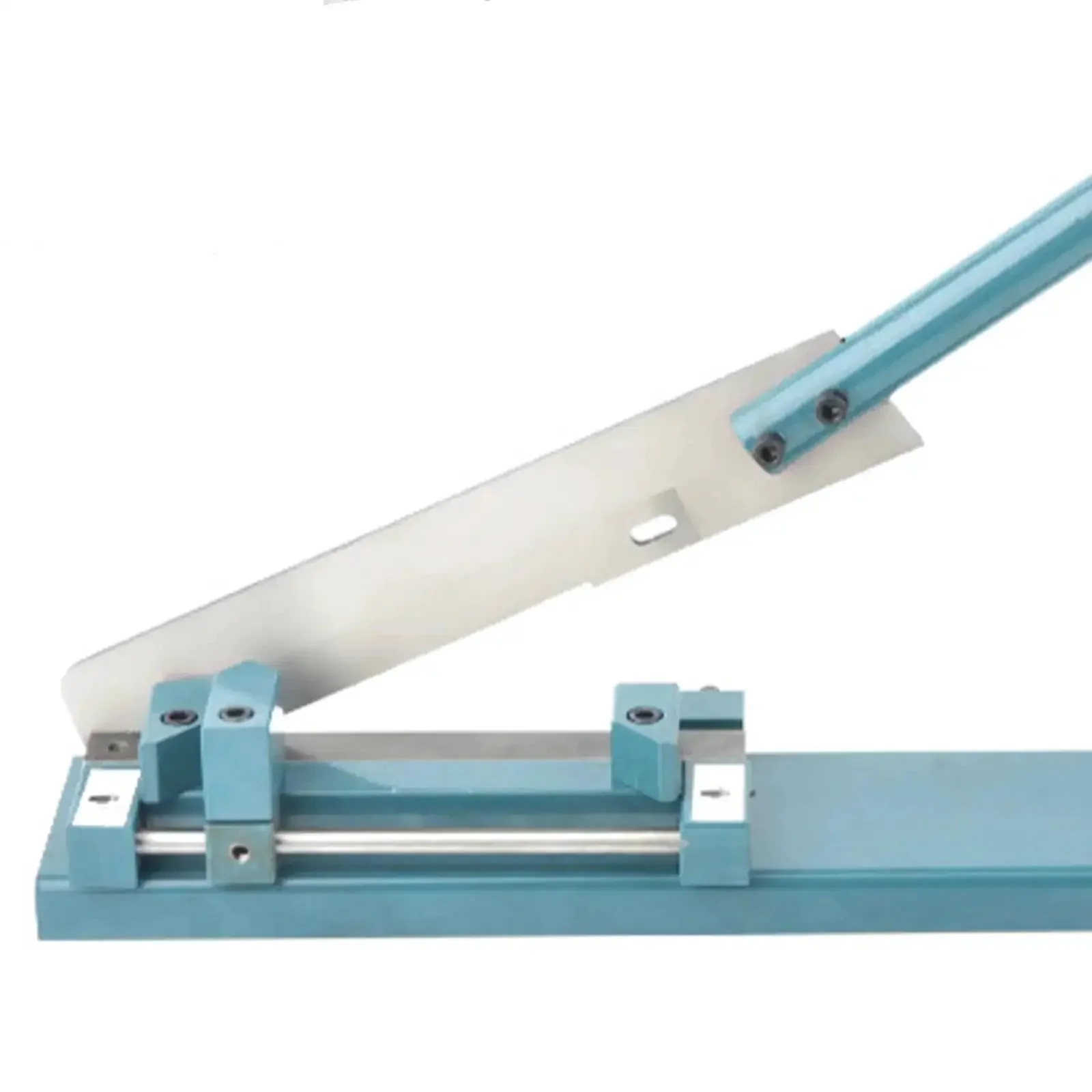 Manual Din Rail Cutter Portable Cutting Machine For PVC Trunking And Plastic Wiring Ducts 45 Degree And 90 Degree Adjustable Angles Width Adjustable With Cutter Lock Screw And Safety Lock Reinforced Tool Holder For Easy On The Go Electrical Wiring - Image 2