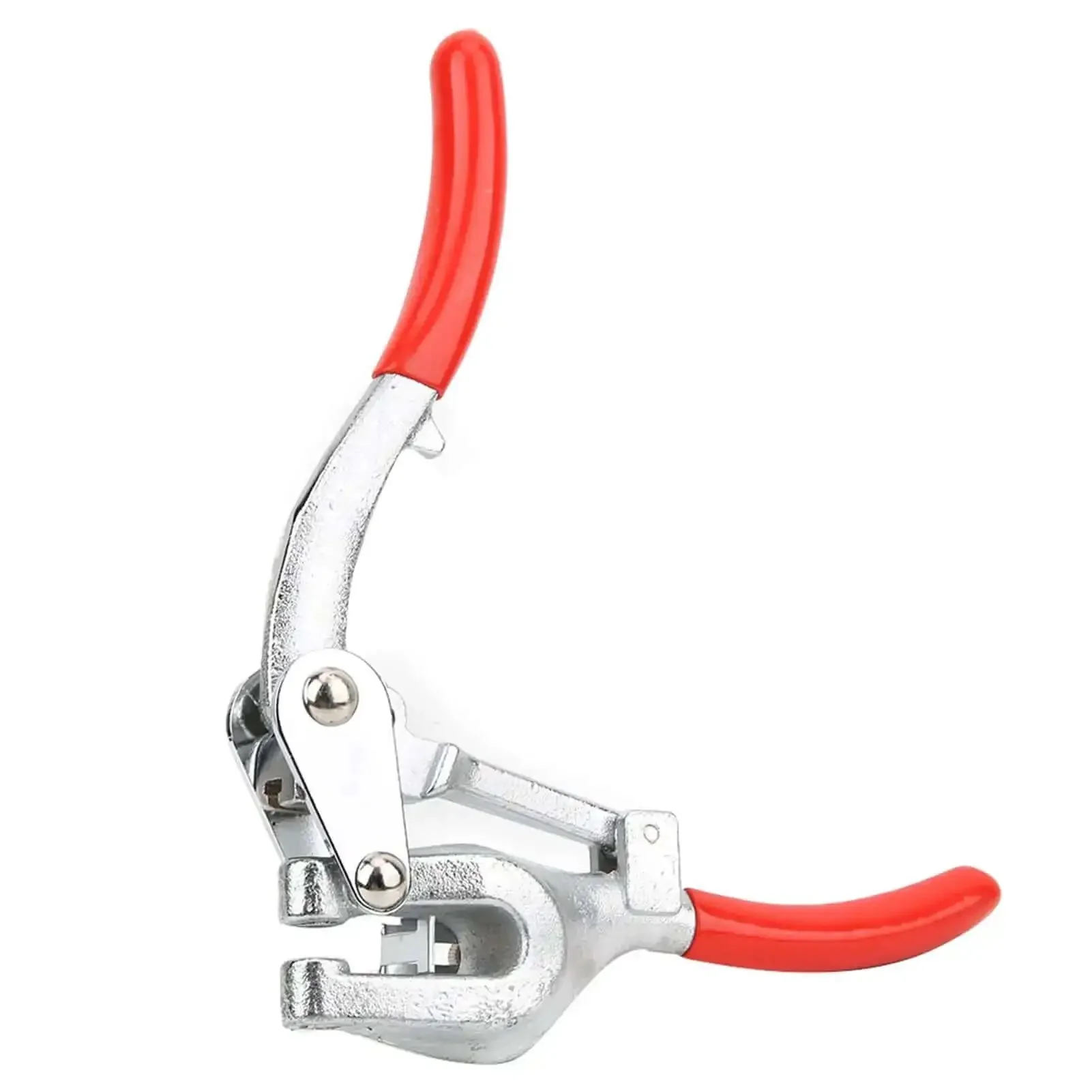 Manual Hole Punch Kit For Metal Sheets Carbon Steel Construction Adjustable Depth 6 To 41mm Stepless Drill Guide For DIY And Professional Use Ideal For Ceiling Installations And Thin Iron Plates - Image 3