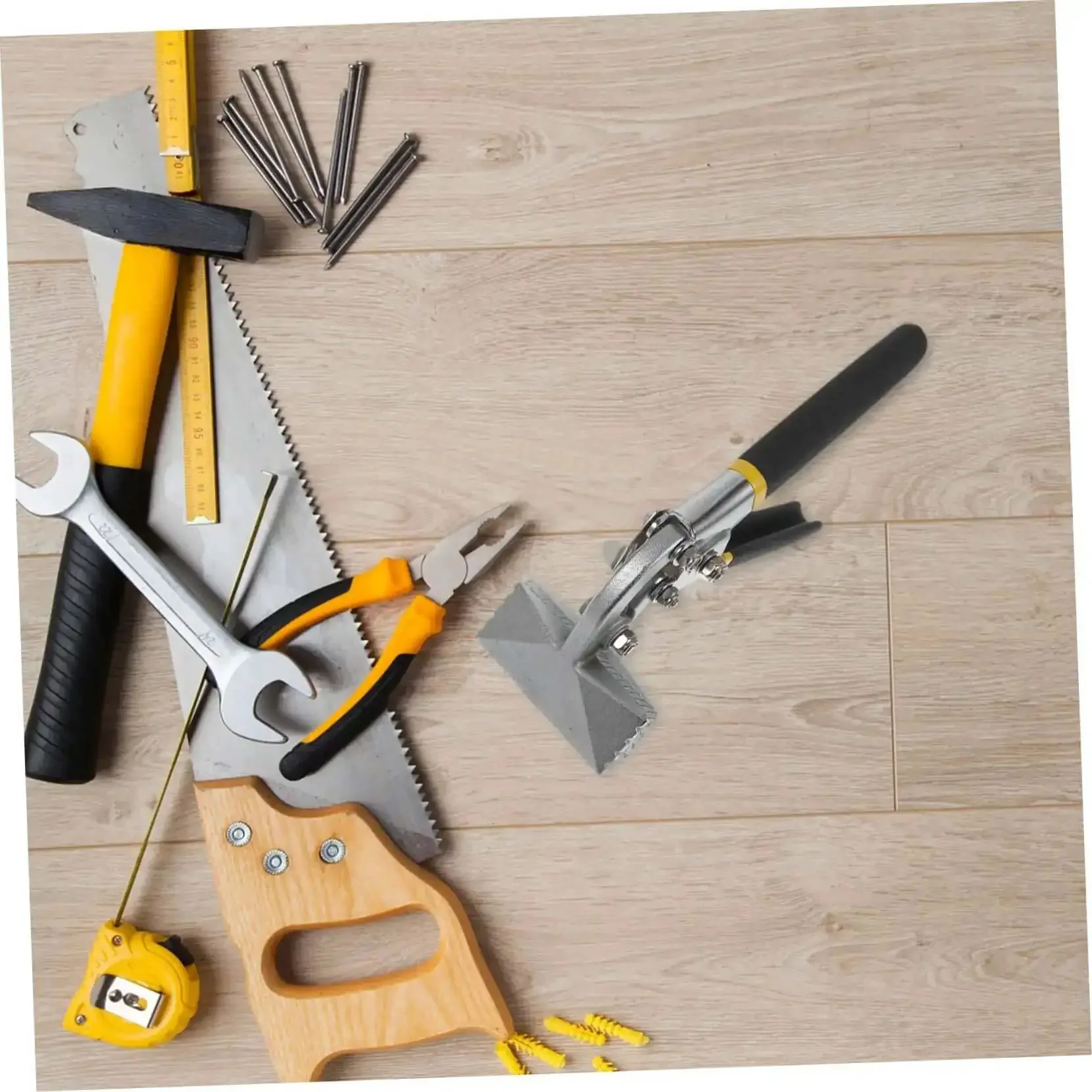 Manual Metal Bender For Sheet Metal Projects Hemming Pliers And Wire Bending Tool With Straight Jaw Hand Seamer Non Slip Handle Lightweight And Easy To Use Pro Grade Roofing Fabrication DIY Metalworking And Quick Bends - Image 5