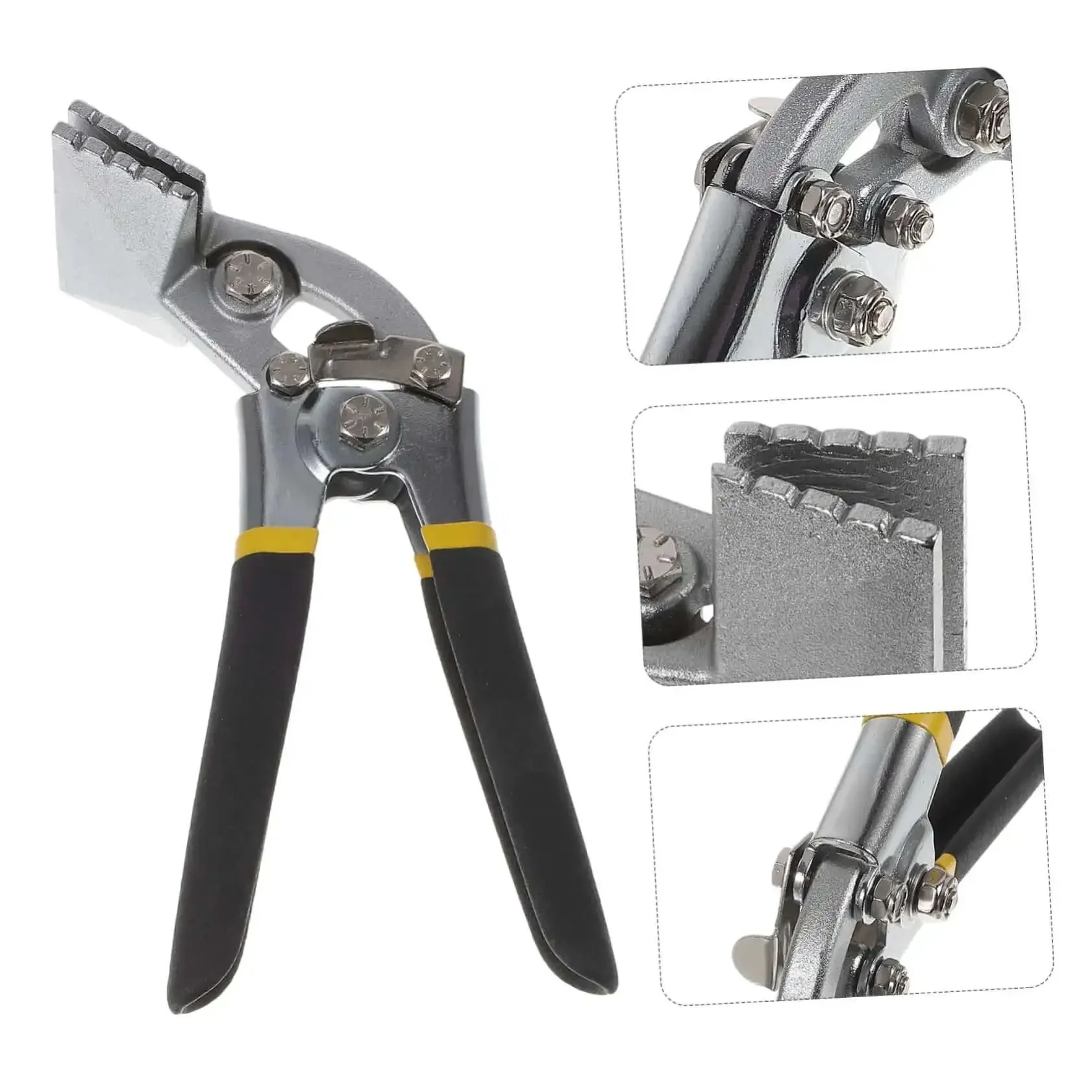 Manual Metal Bender Tool With Straight Jaw Hand Seamer Non Slip Grip For Bending And Flattening Sheet Metal In Light Keel And Construction Projects The Go To Workhorse For Quick Reliable Metalworking - Image 3