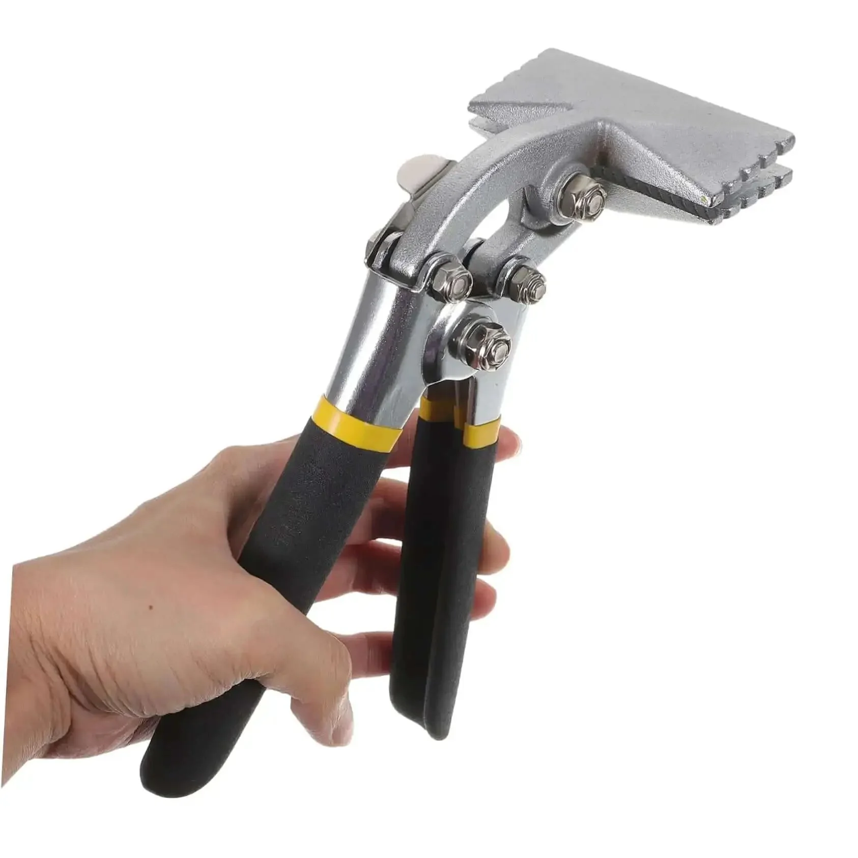 Manual Metal Bender Tool With Straight Jaw Hand Seamer Non Slip Grip For Bending And Flattening Sheet Metal In Light Keel And Construction Projects The Go To Workhorse For Quick Reliable Metalworking - Image 7