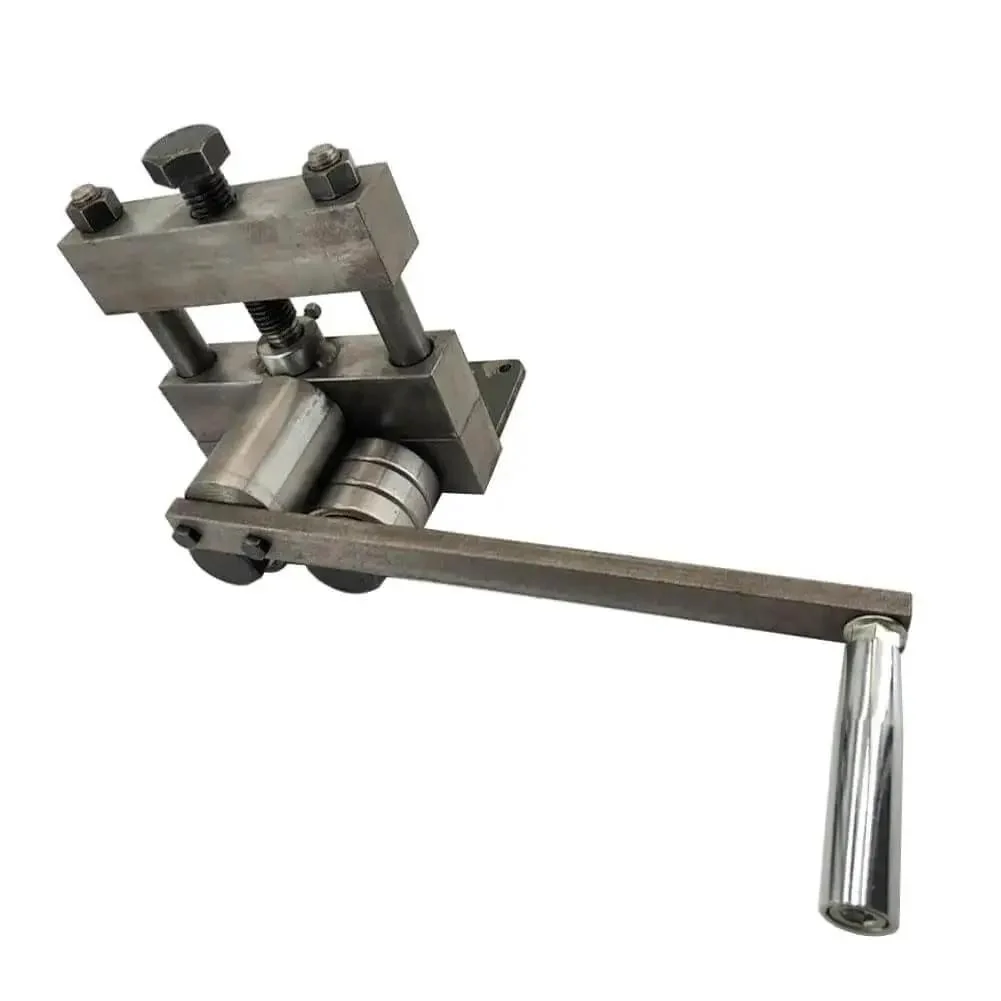 Manual Ring Roll Bender For Sheet Metal Bead Rolling And Plate Steel Forming, Easy Pro Grade Tool For Creating Rings Beads And Circular Profiles, No Electricity Needed, Durable Steel Construction - Image 2