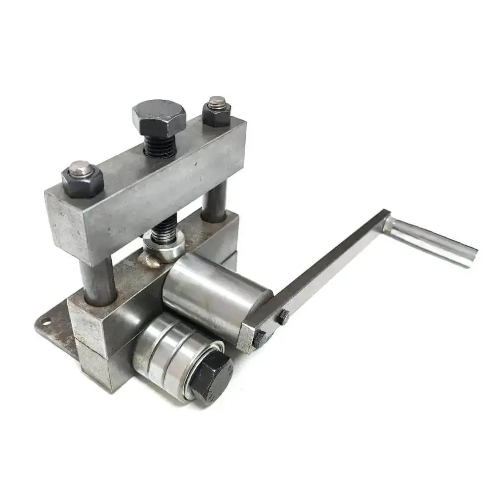 Manual Ring Roll Bender For Sheet Metal Bead Rolling And Plate Steel Forming, Easy Pro Grade Tool For Creating Rings Beads And Circular Profiles, No Electricity Needed, Durable Steel Construction - Image 6