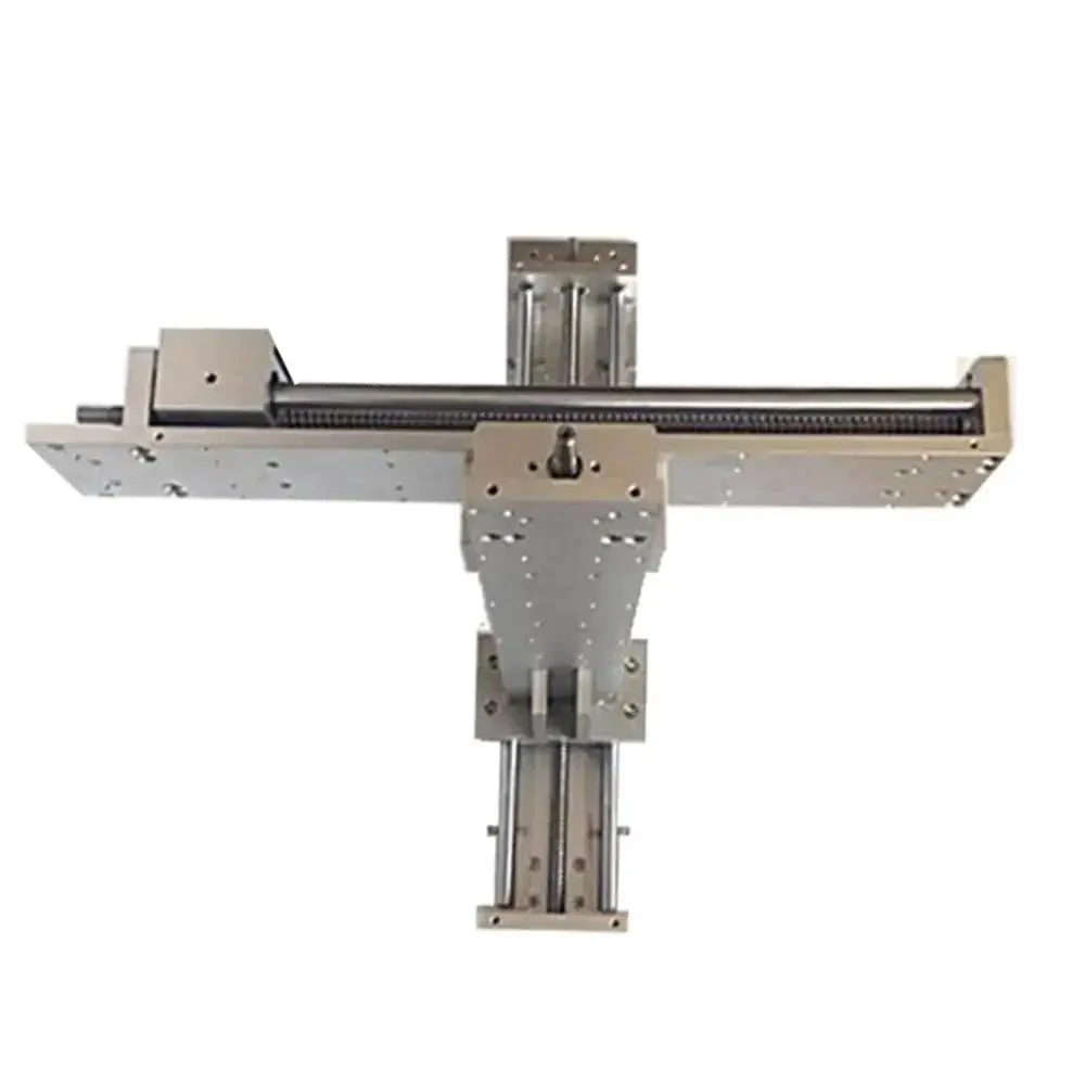 Manual Sliding Table With Ball Screw 1605 Linear Stage Actuator Cross Slide Table With SFU1605 Linear Guides Travel Lengths 100mm To 600mm 66mm High 93mm Wide 11mm Thick Plate Go To Workhorse For Precision Milling And DIY Projects - Image 6