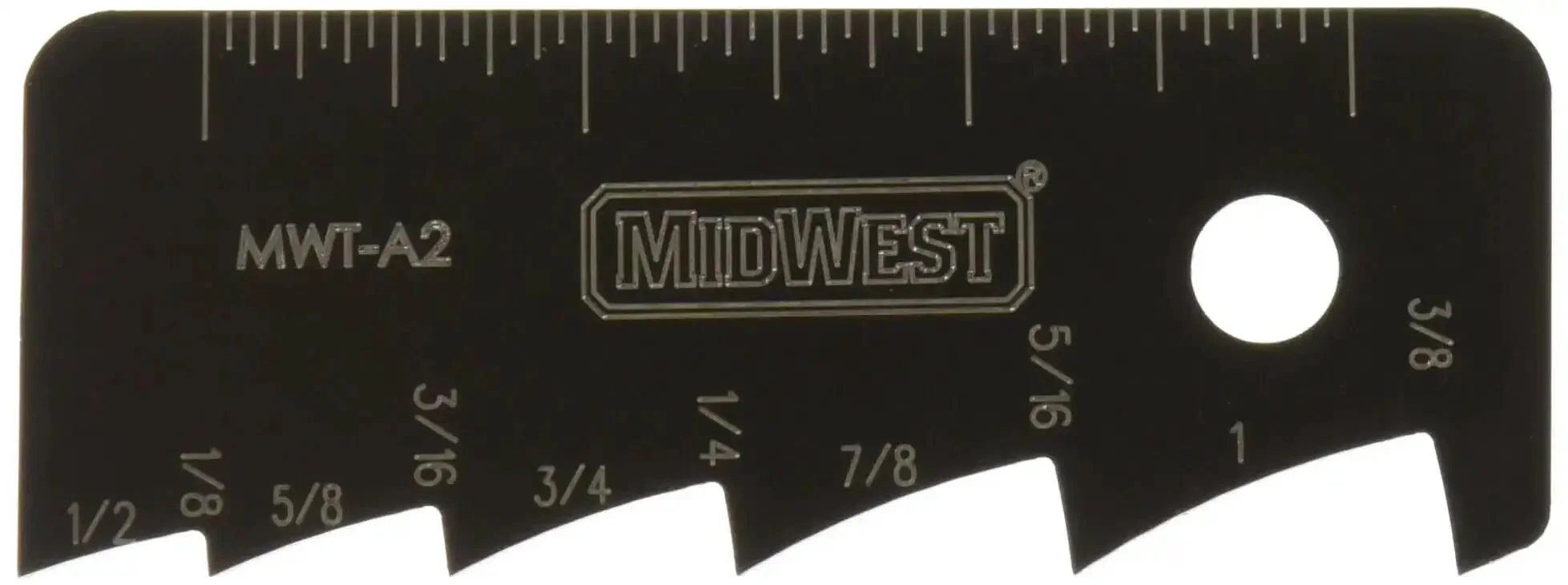 Marking And Measuring Scribe Tool With 10 Depth Presets From 1/8 Inch To 1 Inch For Metal Wood And Plastic, One Hand Use, Quick Adjustments, Precise Layout And Cutting Marks, Made In USA