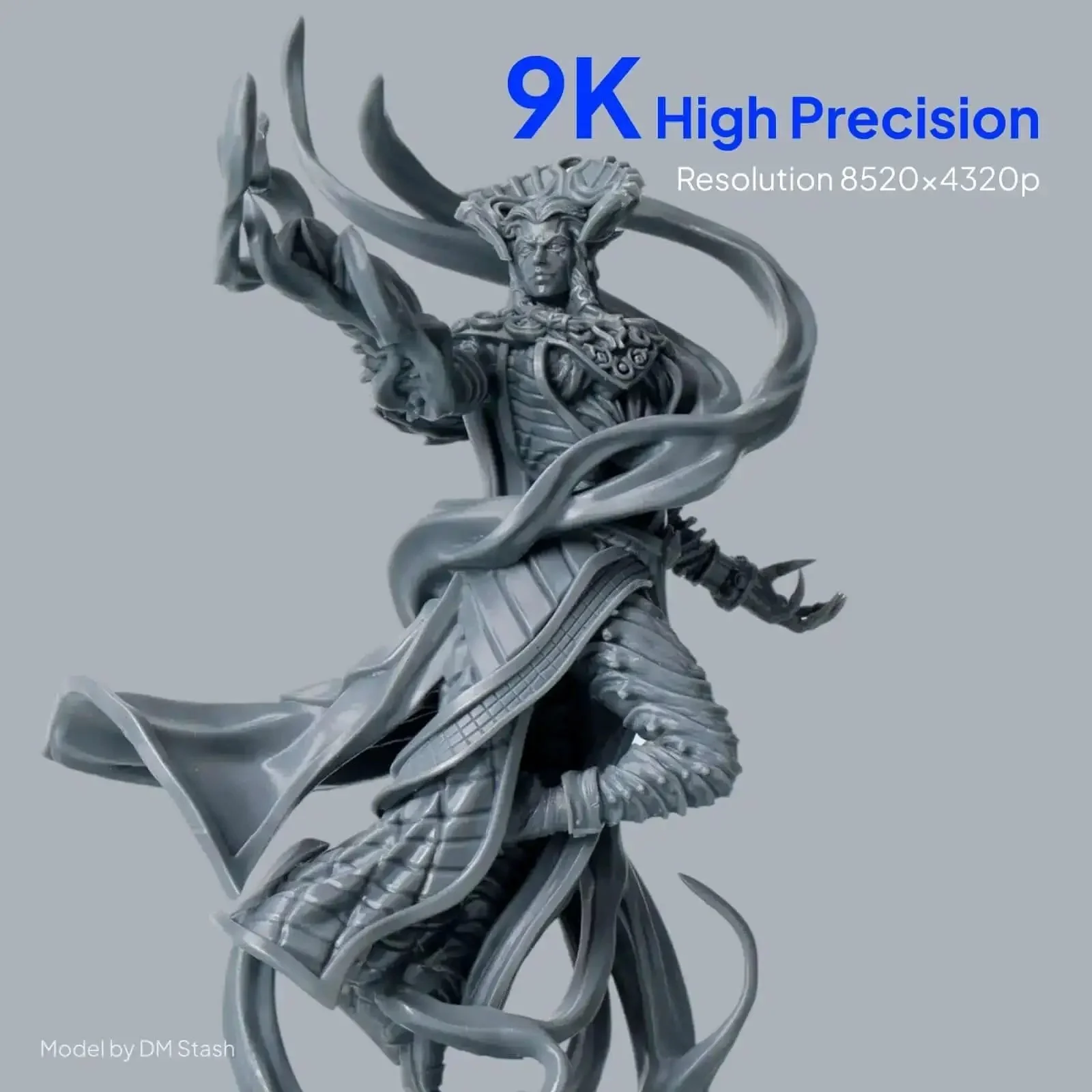 Mars 5 Ultra Resin 3D Printer With 7 Inch 9K Mono LCD And 18 Micron XY Lightning Fast 150 mm Per Hour Printing Smart Auto Leveling Intelligent Detection WiFi Transfer Prints Up To 6.04 By 3.06 By 6.49 Inches - Image 8