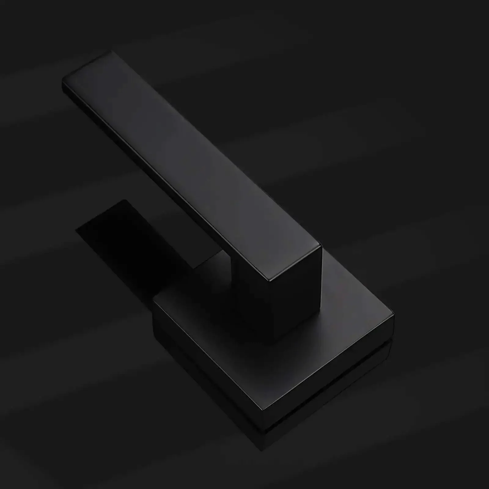 Matte Black Dummy Door Levers Interior Handles For Closets And Pantry Doors, Heavy Duty Non Turning Reversible Levers For Left Or Right Handed Doors, 10 Pack Contractor Pack - Image 7