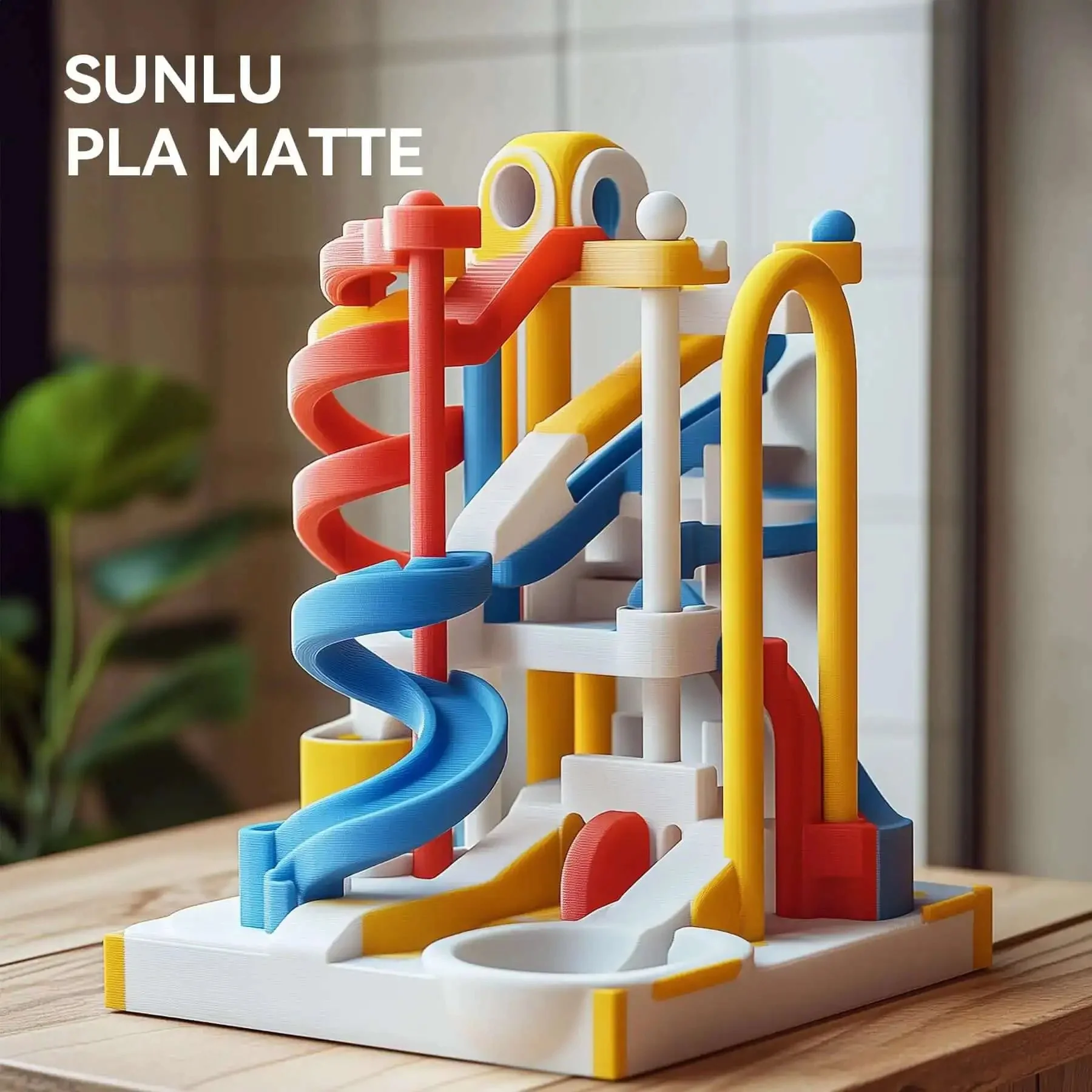 Matte White PLA Filament Bundle 1.75mm, 4 Spools, 4Kg Total, Neatly Wound With Matte Finish For FDM 3D Printers, Compatible With 99 Percent Of FDM Printers, Sweet Frosted Look - Image 4