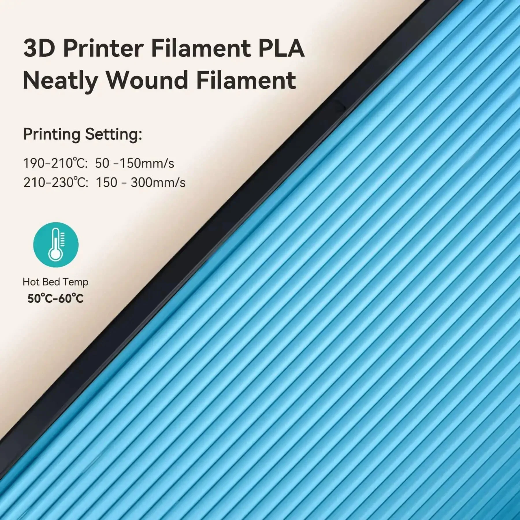 Matte White PLA Filament Bundle 1.75mm, 4 Spools, 4Kg Total, Neatly Wound With Matte Finish For FDM 3D Printers, Compatible With 99 Percent Of FDM Printers, Sweet Frosted Look - Image 5