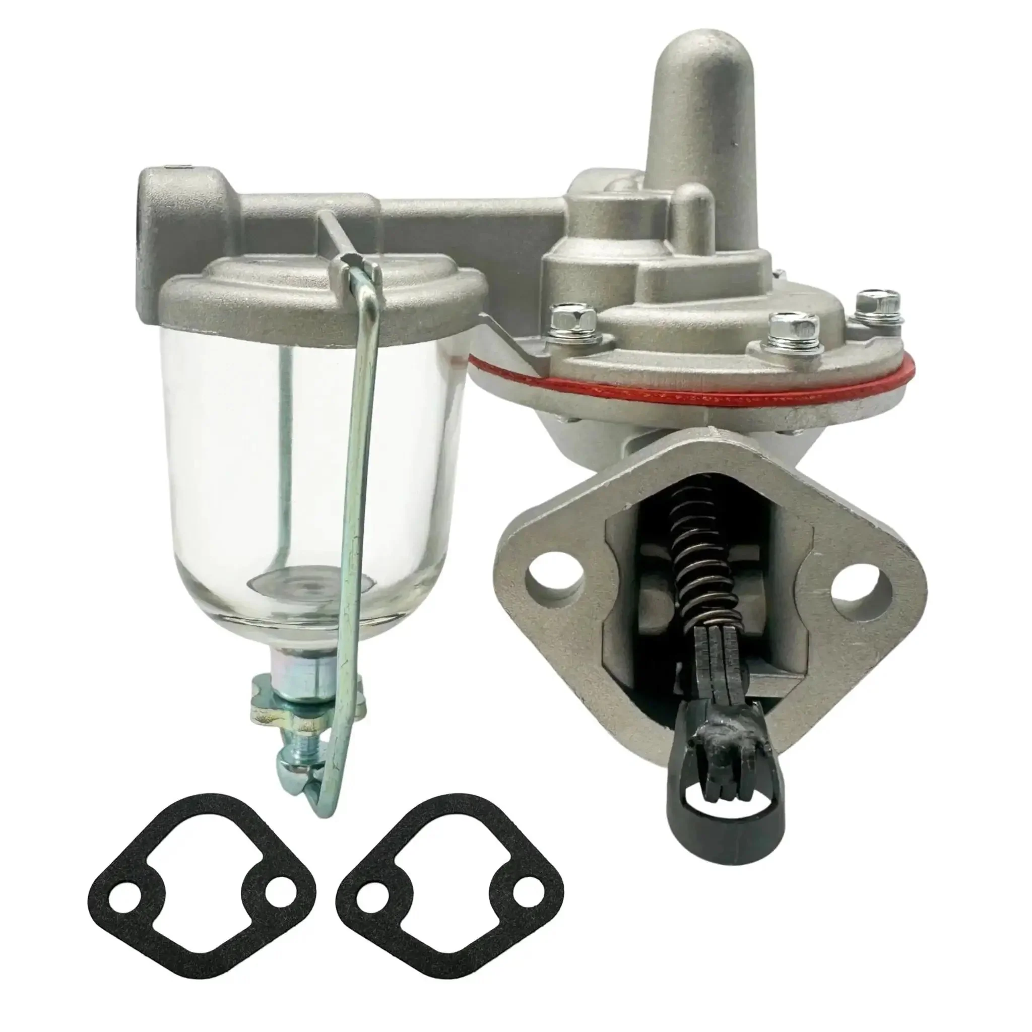 Mechanical Fuel Pump Compatible With Ford Flathead V8 Lincoln Mercury Flat Head 1939 1949 Classic Car Replacement Part For 1942 1947 Ford Half Ton And One Ton Pickups Deluxe Sedans Sedan Delivery And Mercury Lincoln Models
