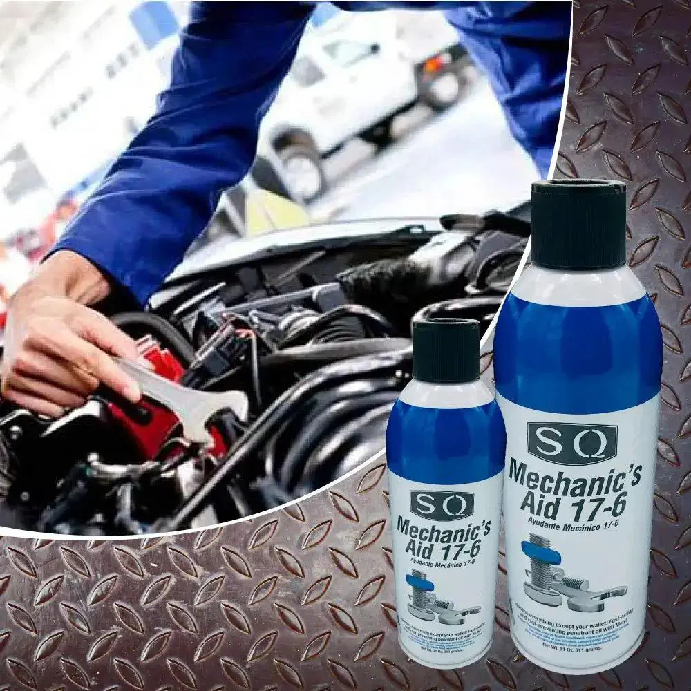 Mechanic's Aid 17-6 Penetrating Oil Low Viscosity Formula That Loosens Stubborn Nuts And Bolts And Removes Rust With Molybdenum Corrosion Inhibitors 11 Oz Can 50 State Compliant - Image 2