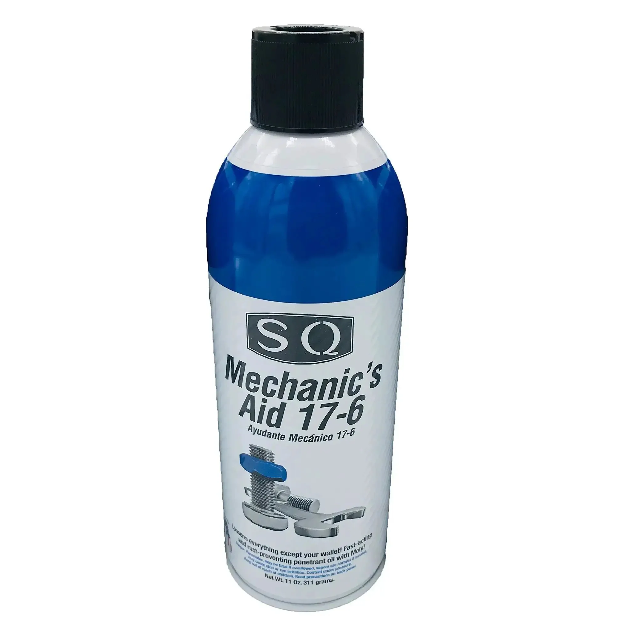 Mechanic's Aid 17-6 Penetrating Oil Low Viscosity Formula That Loosens Stubborn Nuts And Bolts And Removes Rust With Molybdenum Corrosion Inhibitors 11 Oz Can 50 State Compliant - Image 4