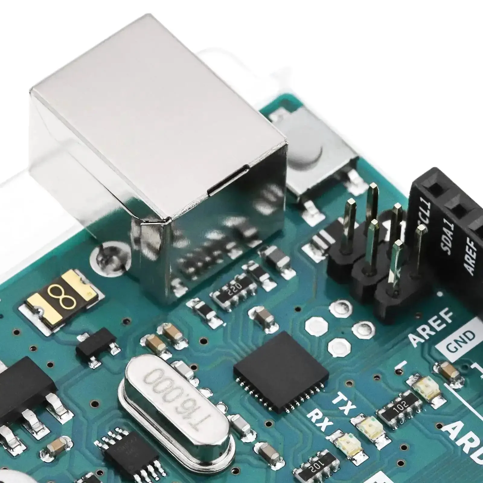 Mega 2560 Rev 3 Microcontroller Board With ATmega2560, 16MHz Clock, 54 Digital I O Pins, 16 Analog Inputs, 256KB Flash, USB, IDE Compatible For Advanced Projects And Pro DIY Bots - Image 2