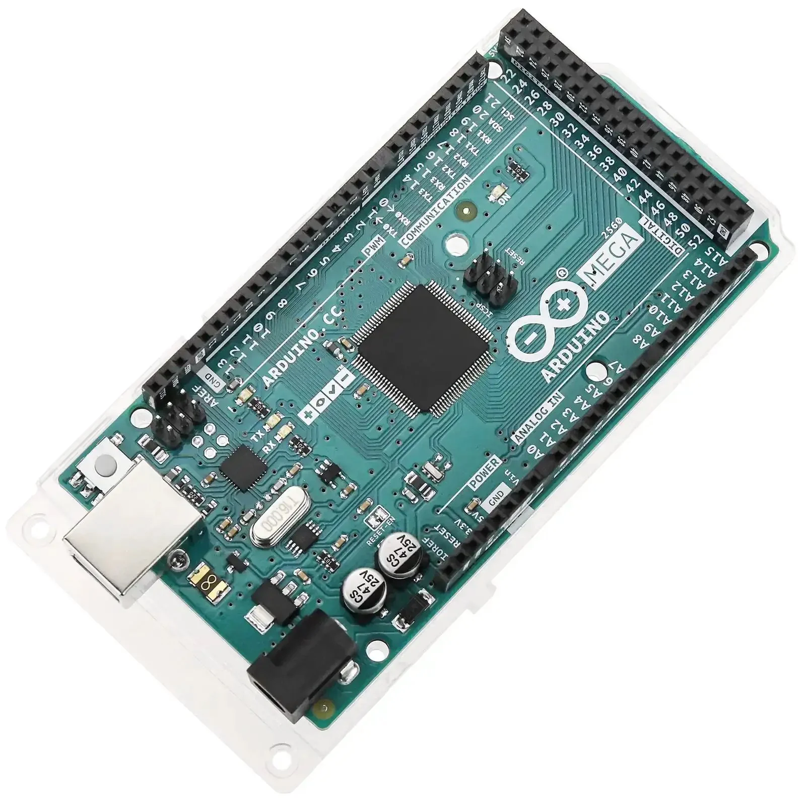 Mega 2560 Rev 3 Microcontroller Board With ATmega2560, 16MHz Clock, 54 Digital I O Pins, 16 Analog Inputs, 256KB Flash, USB, IDE Compatible For Advanced Projects And Pro DIY Bots - Image 7