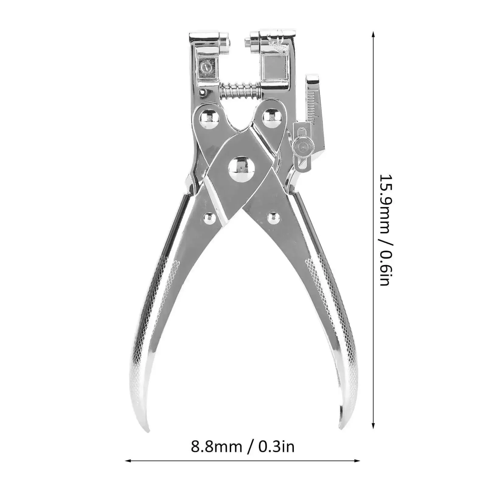 Metal Handheld All In One Hole Puncher With Retainer For Office And Home Use Manual Punching Tool With Adjustable Depth 5 to 14mm And 30 Sheet A4 Capacity Easy One Step Punch And Secure Binding - Image 9