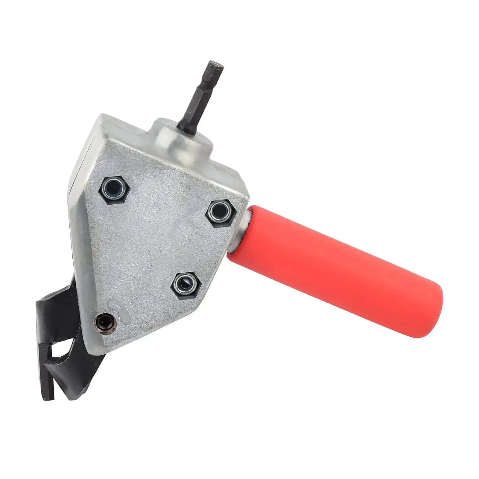 Metal Nibbler Drill Attachment For Sheet Metal Cutting Turn Your Drill Into An Electric Shear, Fast Steel And Iron Sheet Cutter For 12V Cordless Or AC Drill, 1200 RPM Compatible