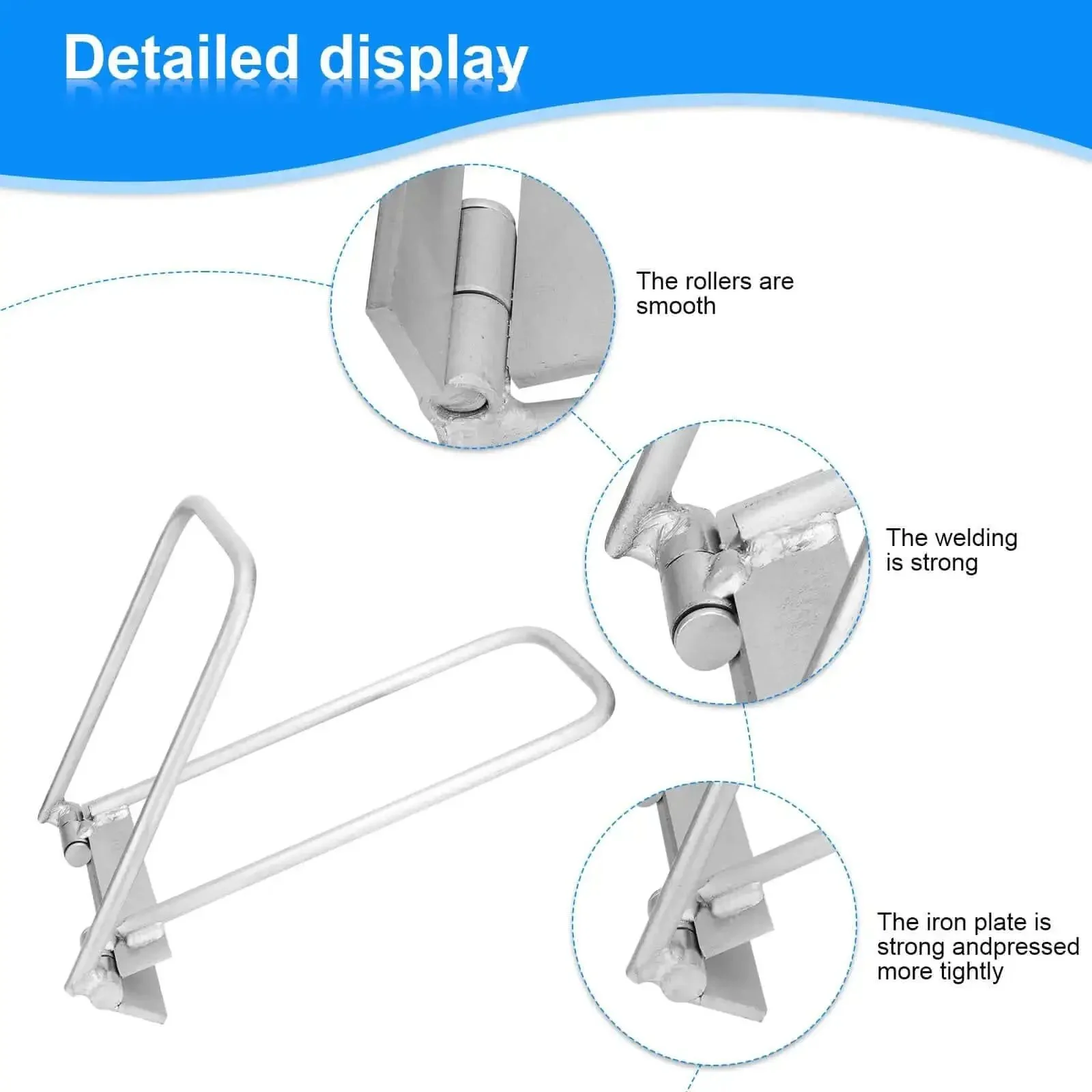 Metal Roof Eaves Locking Tool For Drip Edge Hemming And Standing Seam Lock Tool, Fast And Clean Hemming For Roof Edges, Ideal For Roofers And Sheet Metal Pros - Image 4
