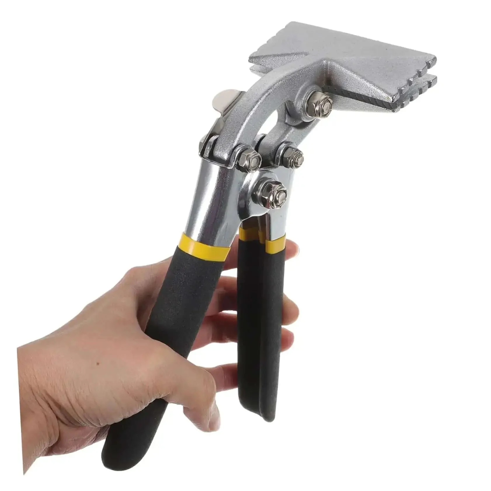 Metal Seamer And Edge Seamer Pliers For Standing Seam Roofing, Heavy Duty Metal Bending Tool With Non Slip Handle, Durable Steel Hand Seam Tool For Doors Windows And Roof Flashing, Pro Grade - Image 8