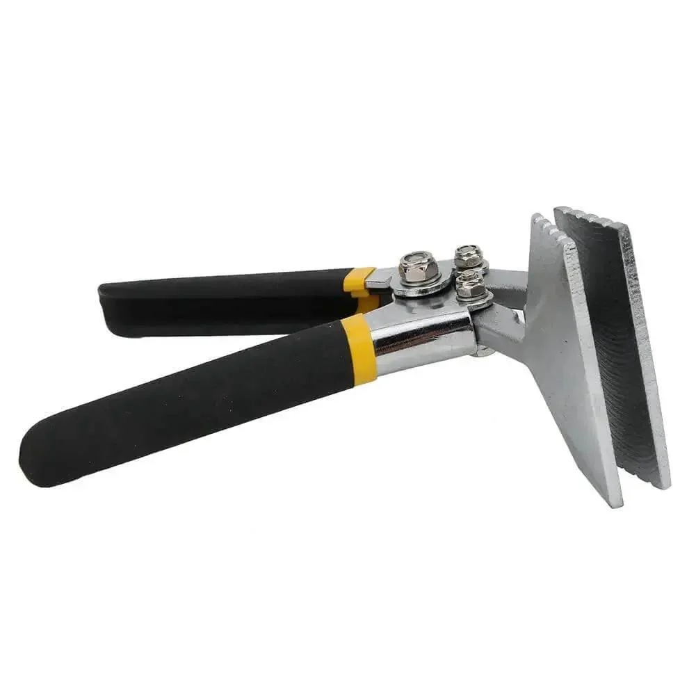 Metal Sheet Bending Seaming Pliers, 80mm Clamp, Bent Iron Pliers With Non Slip Ergonomic Handle For Seamers, Hand Seaming Tool, Manual Pro Grade, Durable, Easy Grip For Welding And Metalwork - Image 3