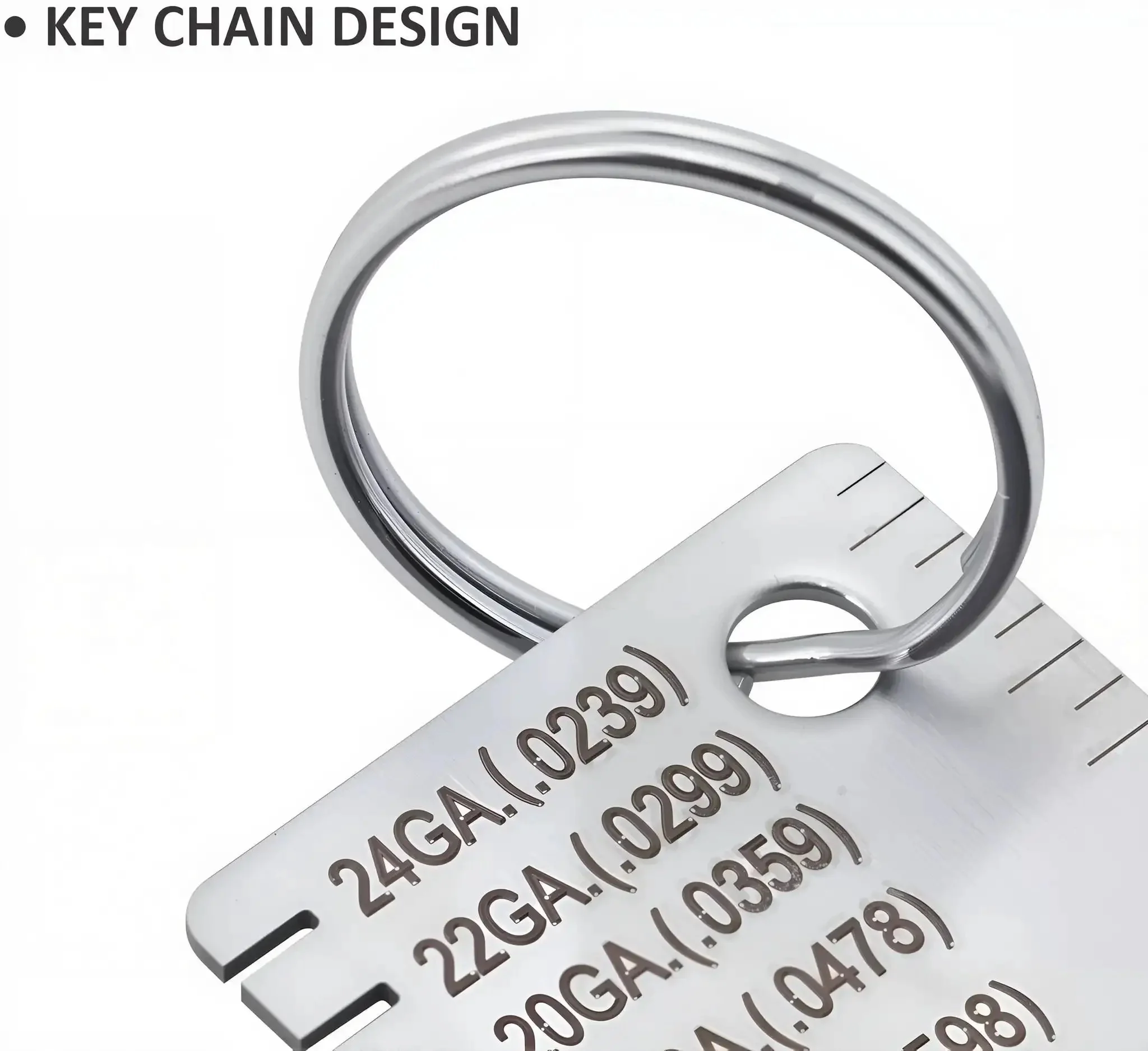 Metal Thickness Gauge For Sheets And Wires, Welding Gauge Plated Size Inspection Tool, DIY Ready Pro Grade Workhorse For Accurate Weld Prep, Not The Cheap Stamping Version, Durable And Easy To Read - Image 3