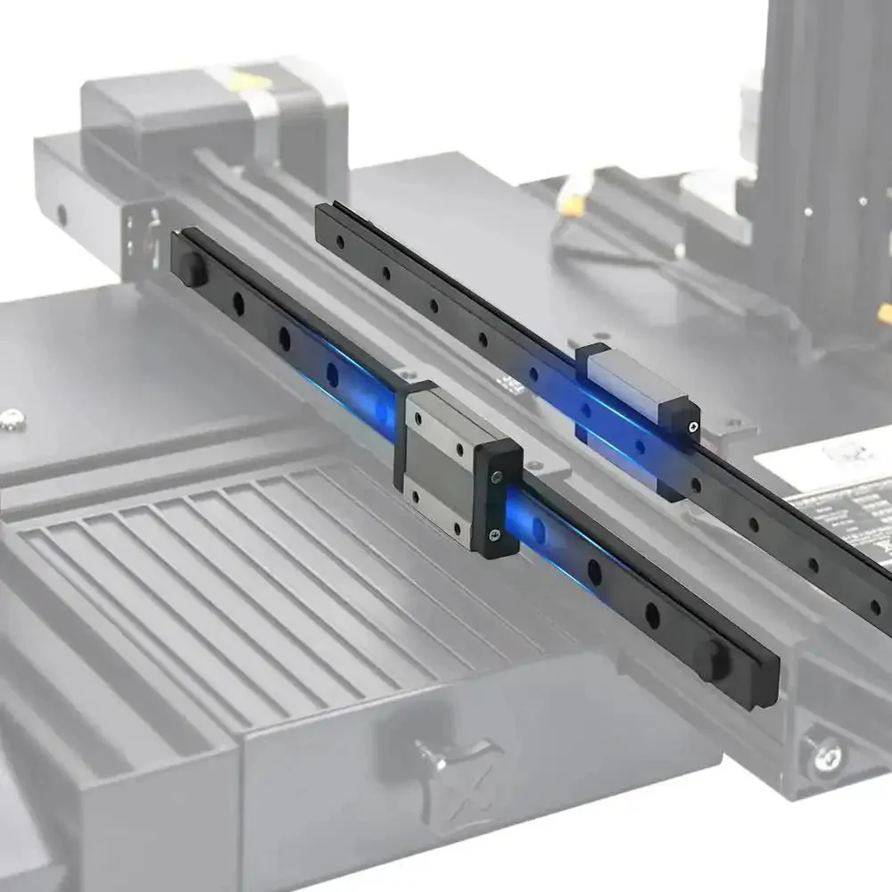MGN12 400mm Linear Rail Guide With MGN12H Black Stainless Steel Carriage Block For Ender 3 CoreXY DIY 3D Printers Upgrades And CNC Machines Type H 400 mm High Precision Smooth Operation - Image 7